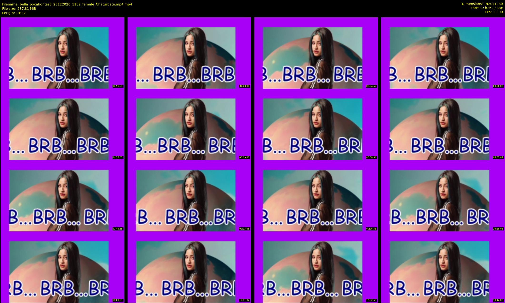 bella_pocahontas3 — 15 minute Chaturbate female cam show recording, 1080p, Dec 23, 2020