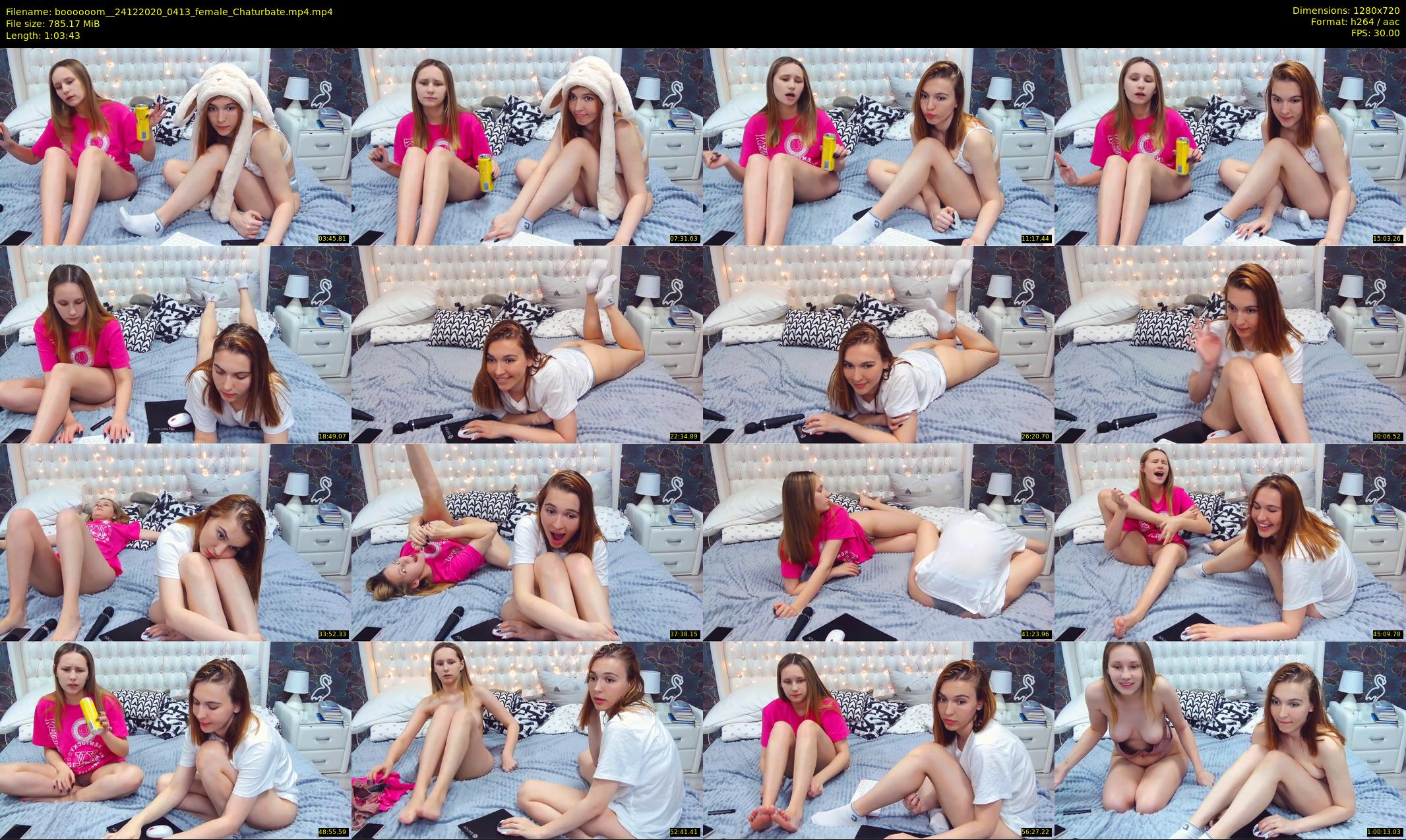 boooooom_ — 64 minute Chaturbate female cam show recording, 720p, Dec 24, 2020