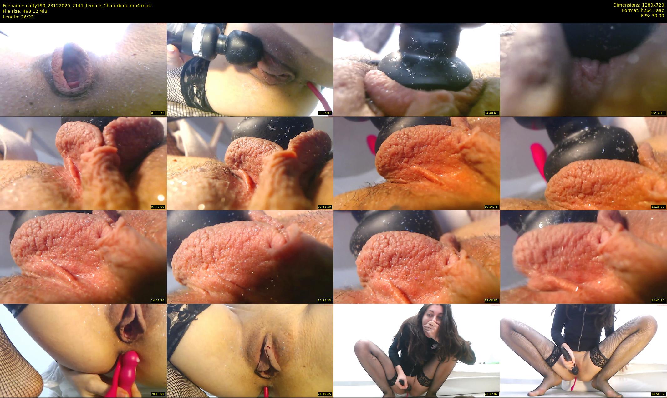 catty190 — 27 minute Chaturbate female cam show recording, 720p, Dec 23, 2020