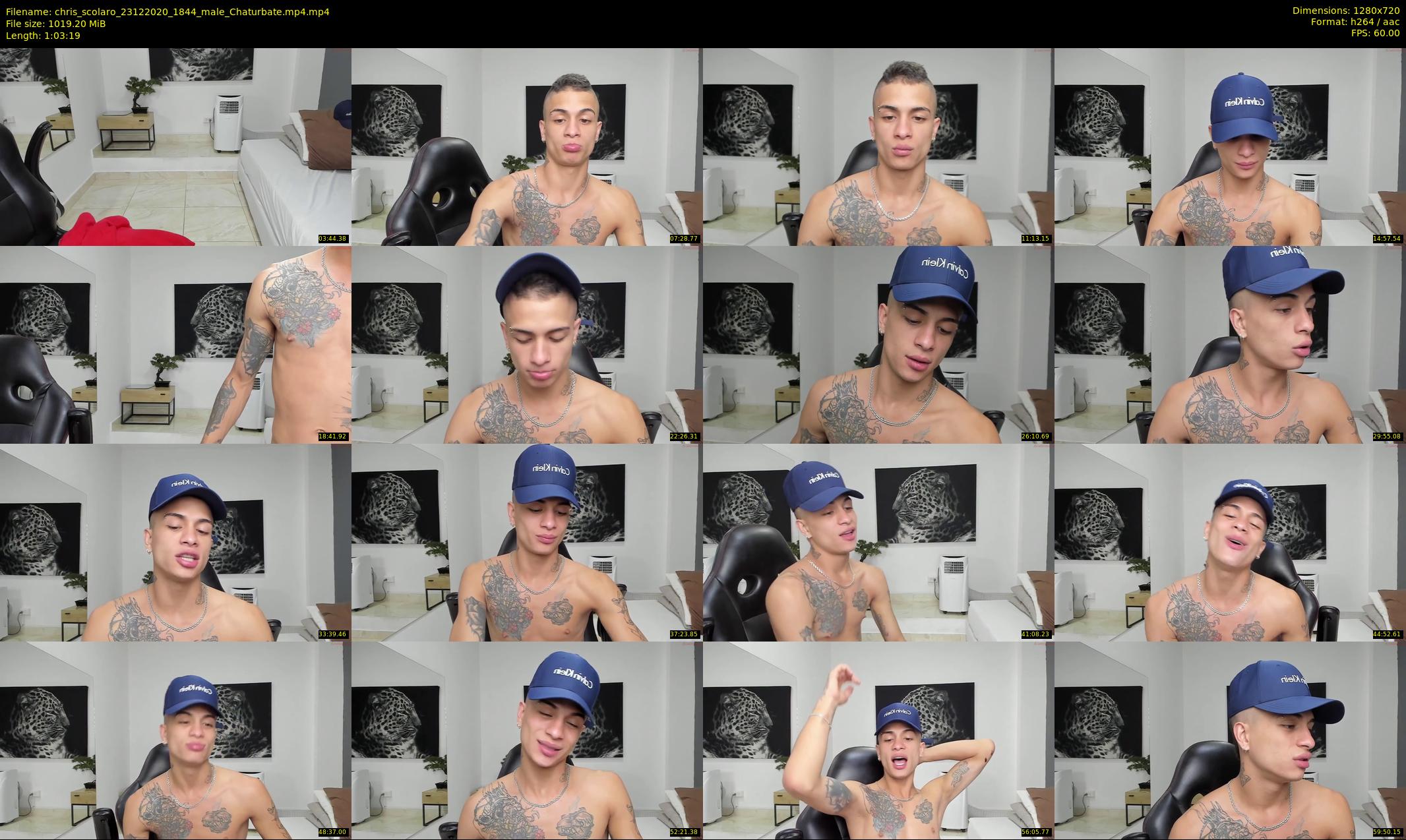 chris_scolaro — 64 minute Chaturbate male cam show recording, 720p, Dec 23, 2020