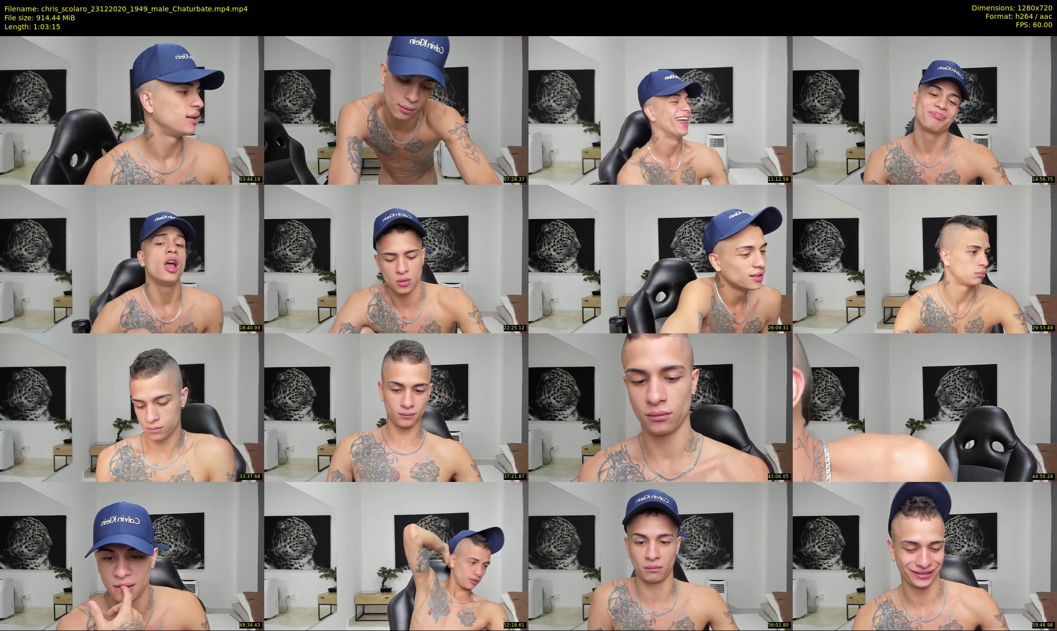 chris_scolaro — 64 minute Chaturbate male cam show recording, 720p, Dec 23, 2020