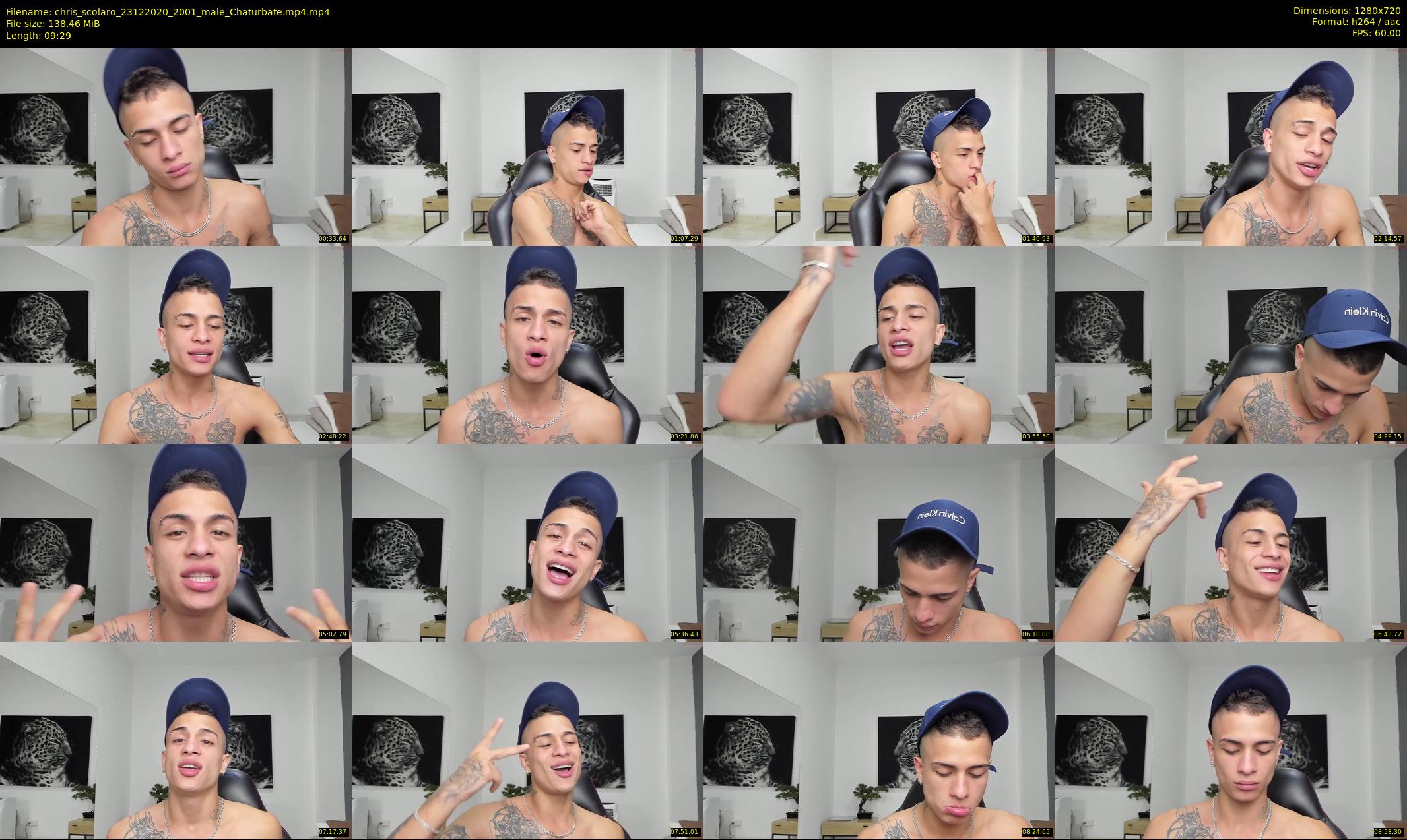 chris_scolaro — 10 minute Chaturbate male cam show recording, 720p, Dec 23, 2020