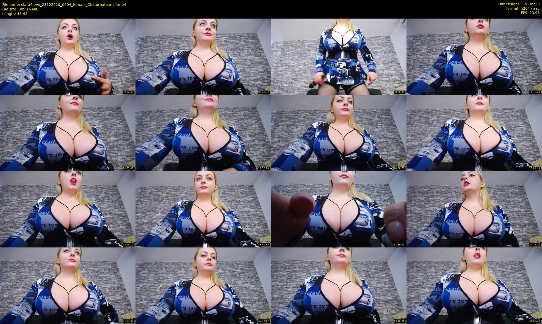 clara4love — 49 minute Chaturbate female cam show recording, 720p, Dec 23, 2020