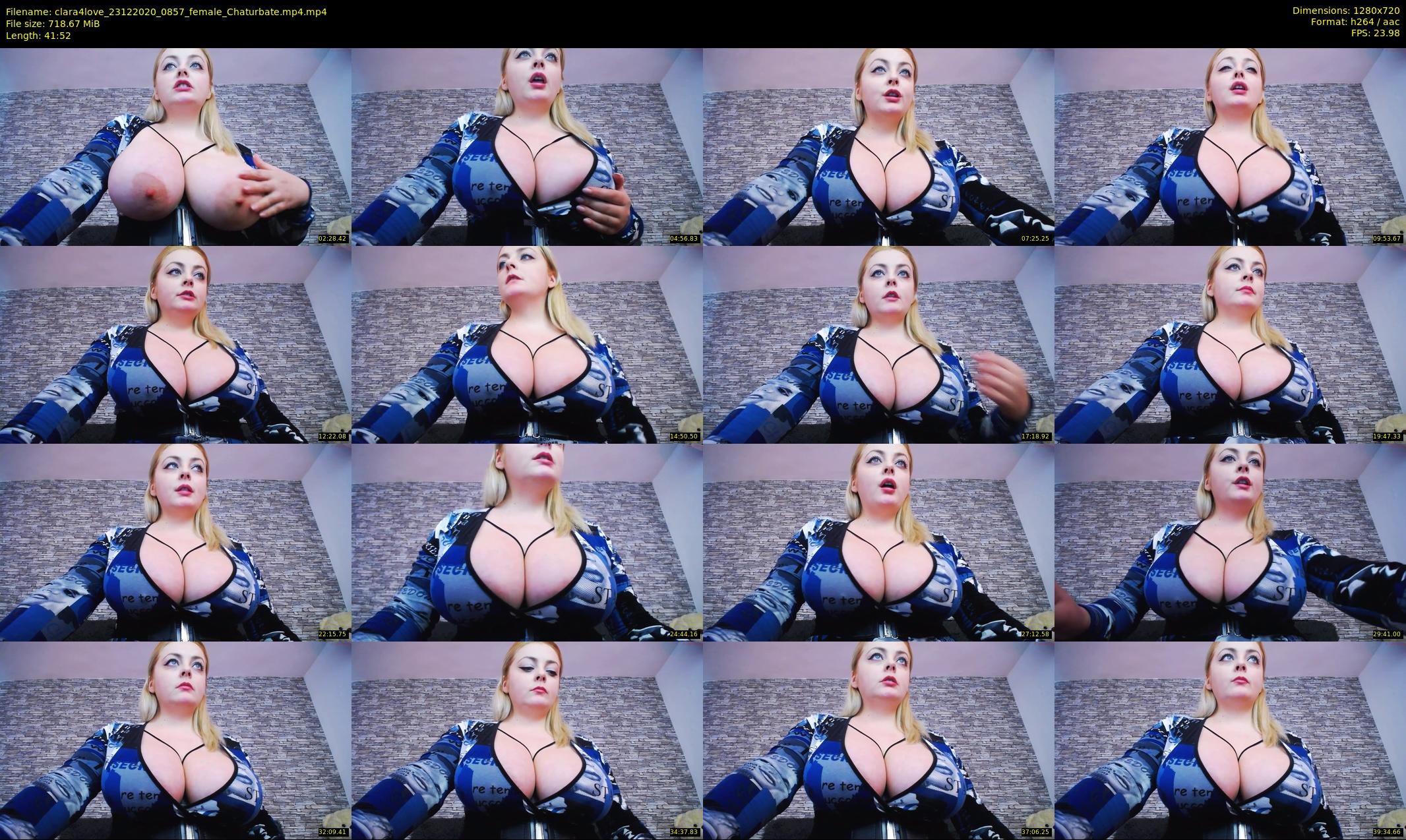 clara4love — 42 minute Chaturbate female cam show recording, 720p, Dec 23, 2020