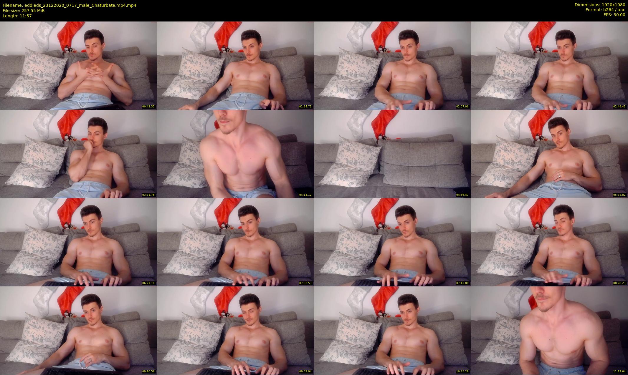 eddieds — 12 minute Chaturbate male cam show recording, 1080p, Dec 23, 2020