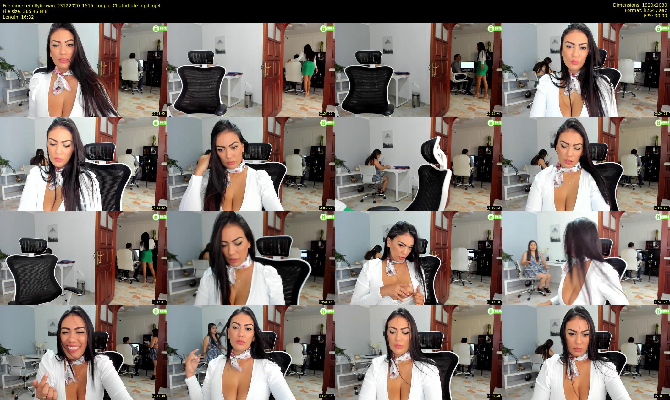 emillybrowm — 17 minute Chaturbate couple cam show recording, 1080p, Dec 23, 2020
