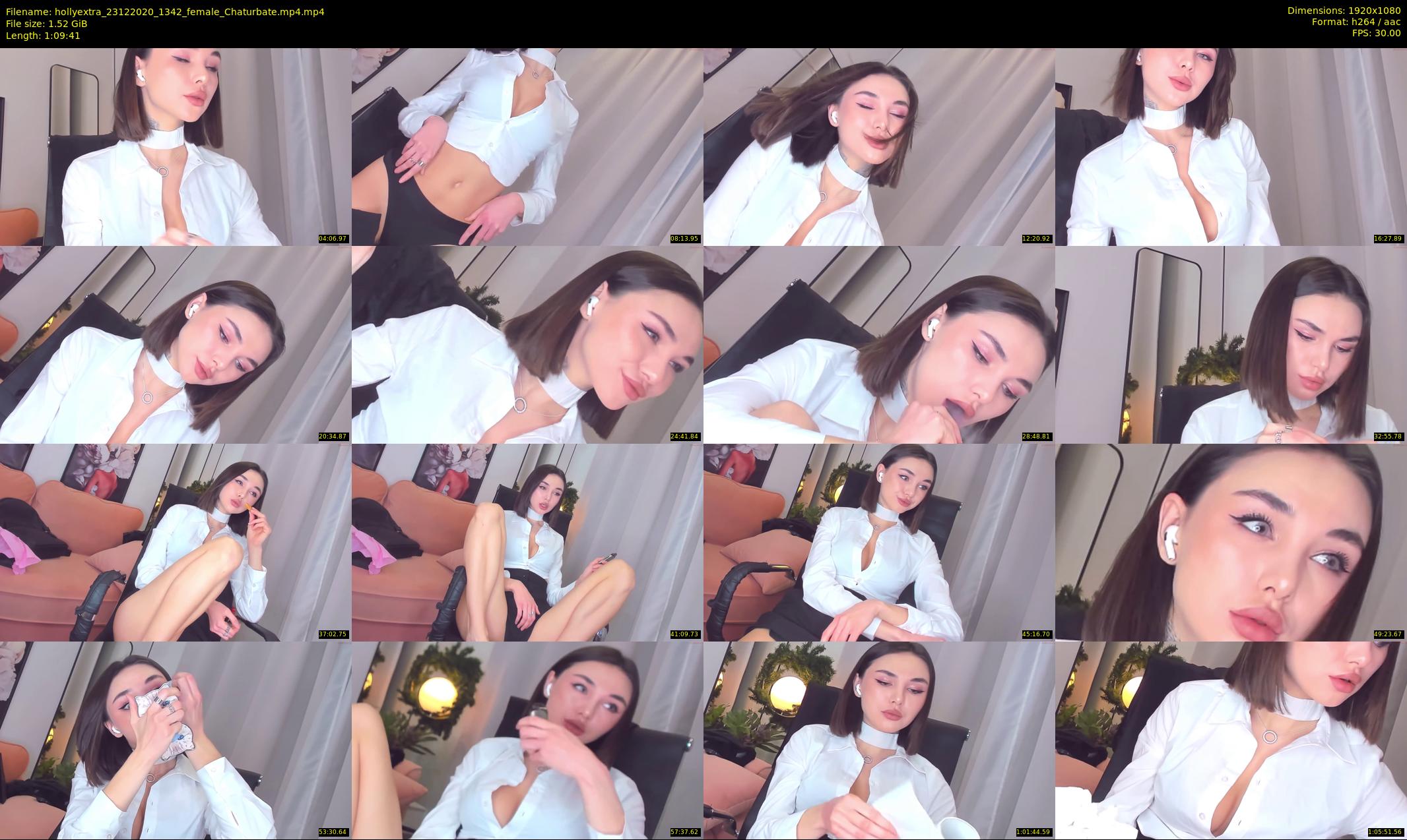 hollyextra — 70 minute Chaturbate female cam show recording, 1080p, Dec 23, 2020