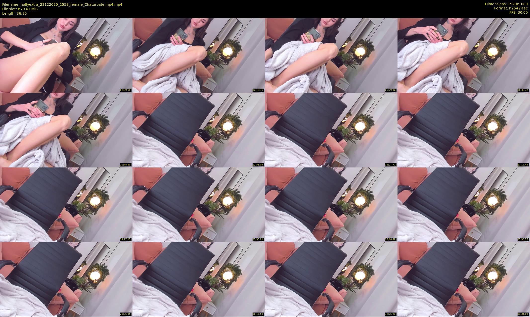 hollyextra — 37 minute Chaturbate female cam show recording, 1080p, Dec 23, 2020