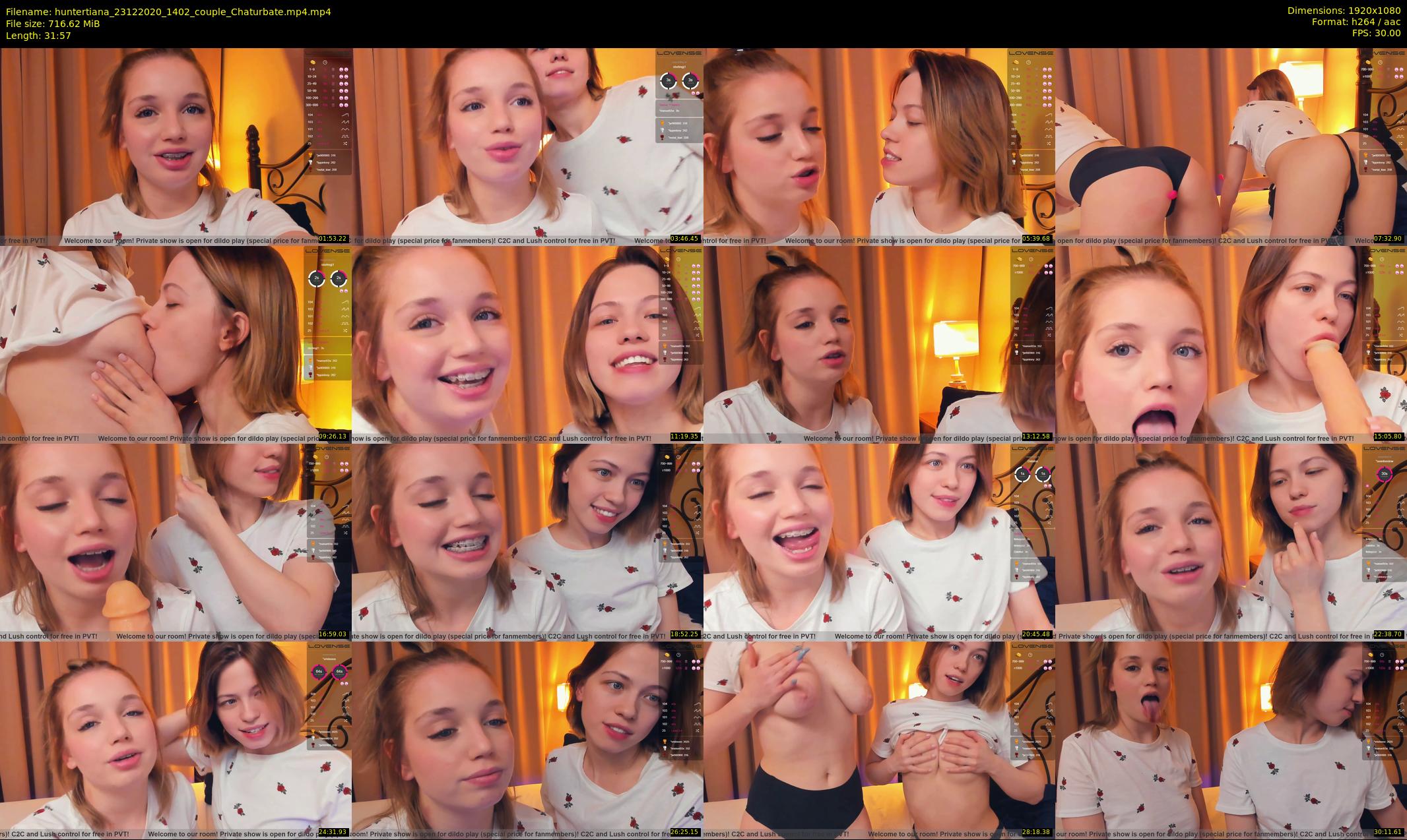 huntertiana — 32 minute Chaturbate female cam show recording, 1080p, Dec 23, 2020