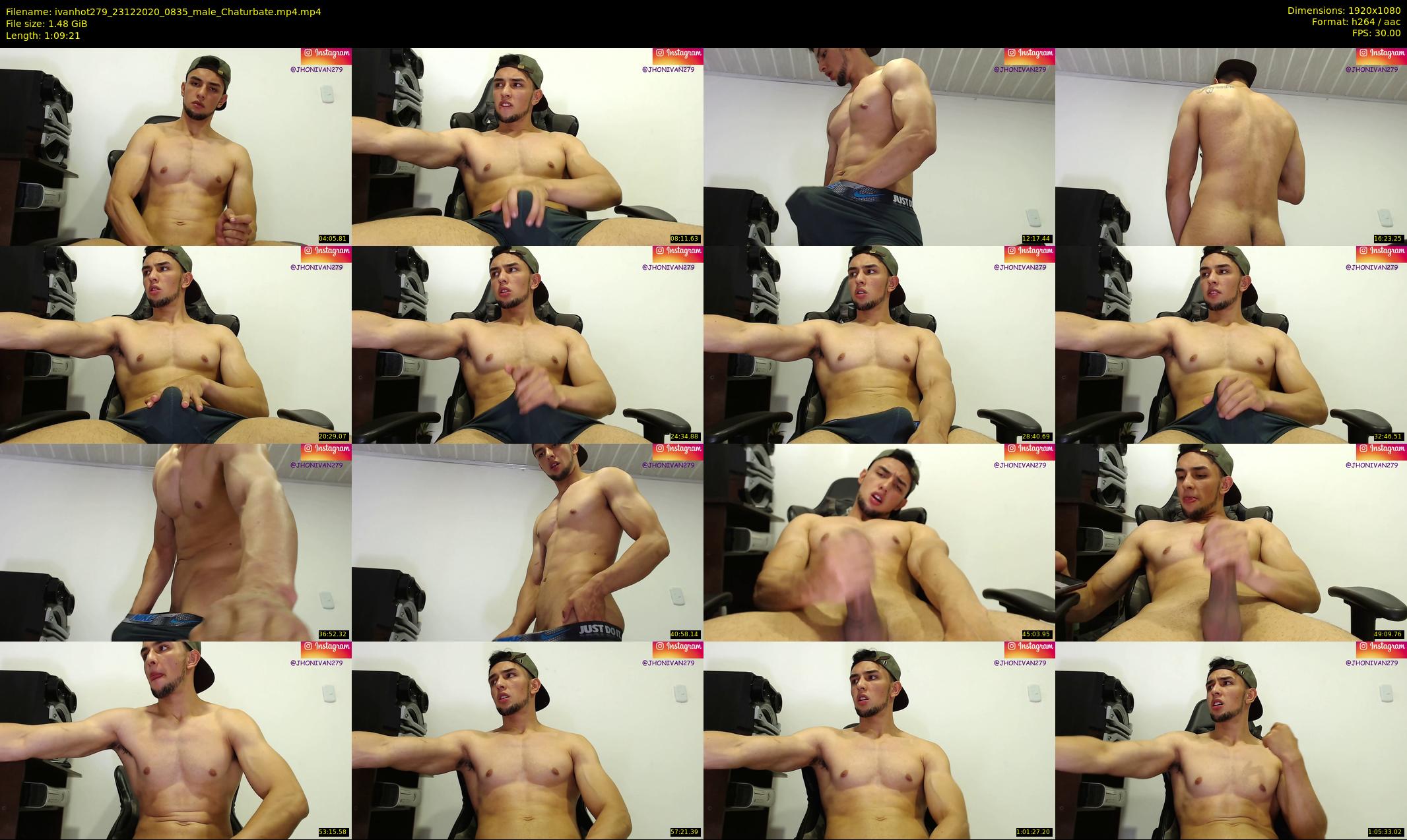 ivanhot279 — 70 minute Chaturbate male cam show recording, 1080p, Dec 23, 2020