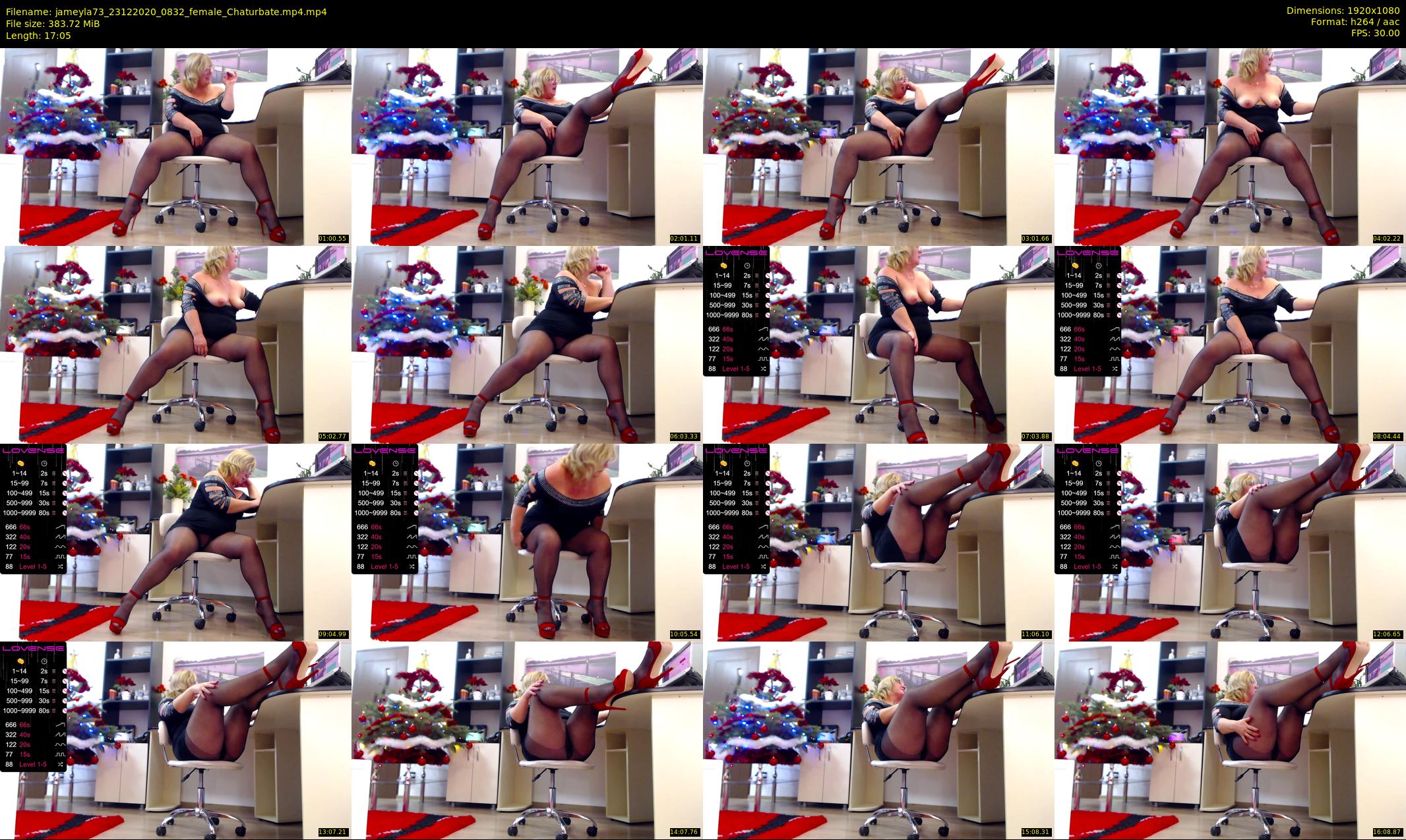 jameyla73 — 18 minute Chaturbate female cam show recording, 1080p, Dec 23, 2020