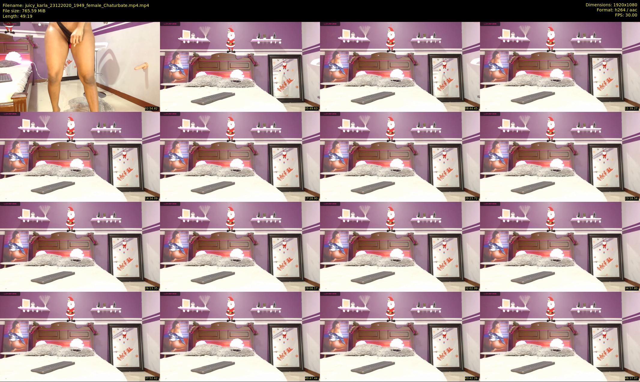 juicy_karla — 50 minute Chaturbate female cam show recording, 1080p, Dec 23, 2020