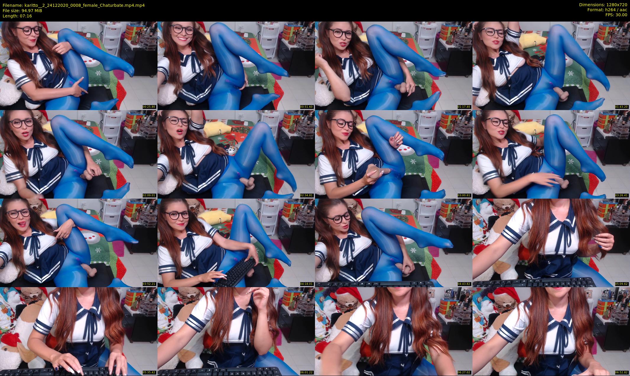 karitto__2 — 8 minute Chaturbate female cam show recording, 720p, Dec 24, 2020