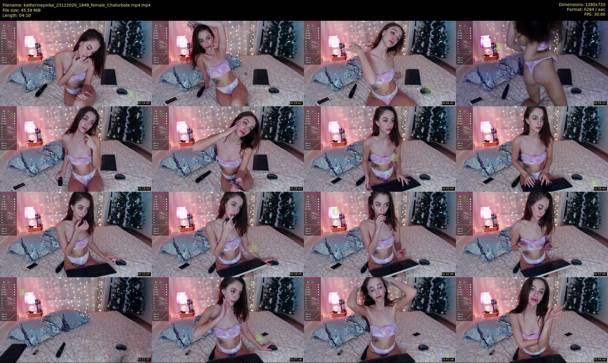 katherinepinke — 5 minute Chaturbate female cam show recording, 720p, Dec 23, 2020