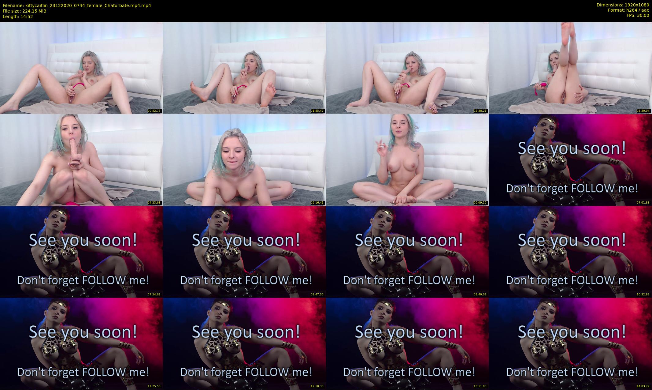 kittycaitlin — 15 minute Chaturbate female cam show recording, 1080p, Dec 23, 2020