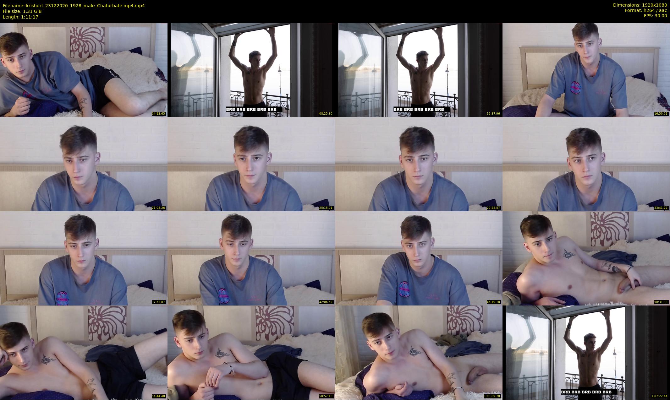 krishort — 72 minute Chaturbate male cam show recording, 1080p, Dec 23, 2020