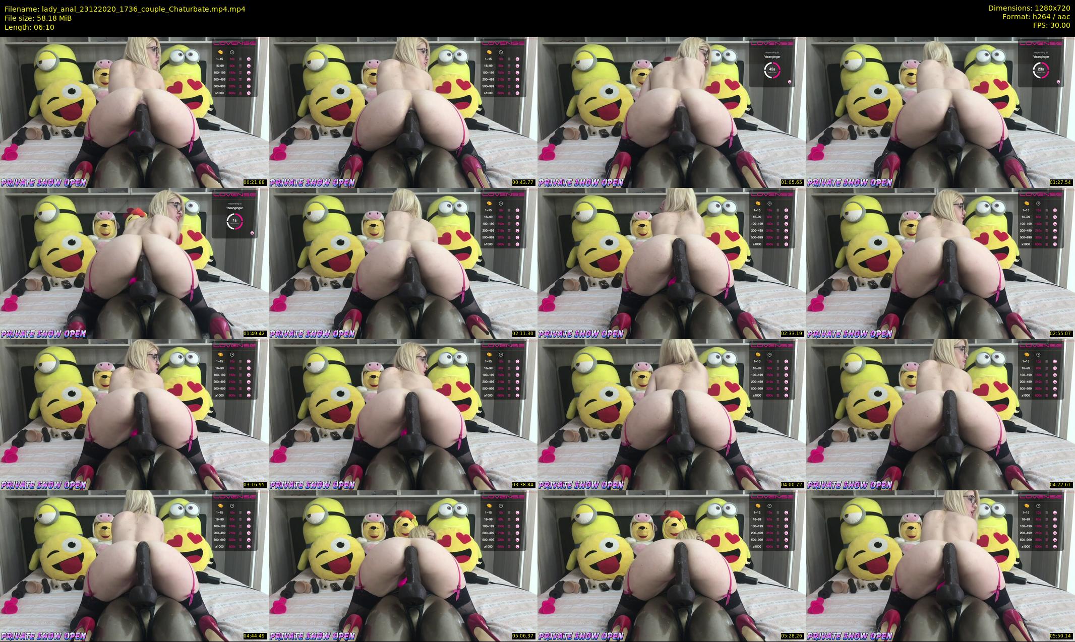 lady_anal — 7 minute Chaturbate female cam show recording, 720p, Dec 23, 2020