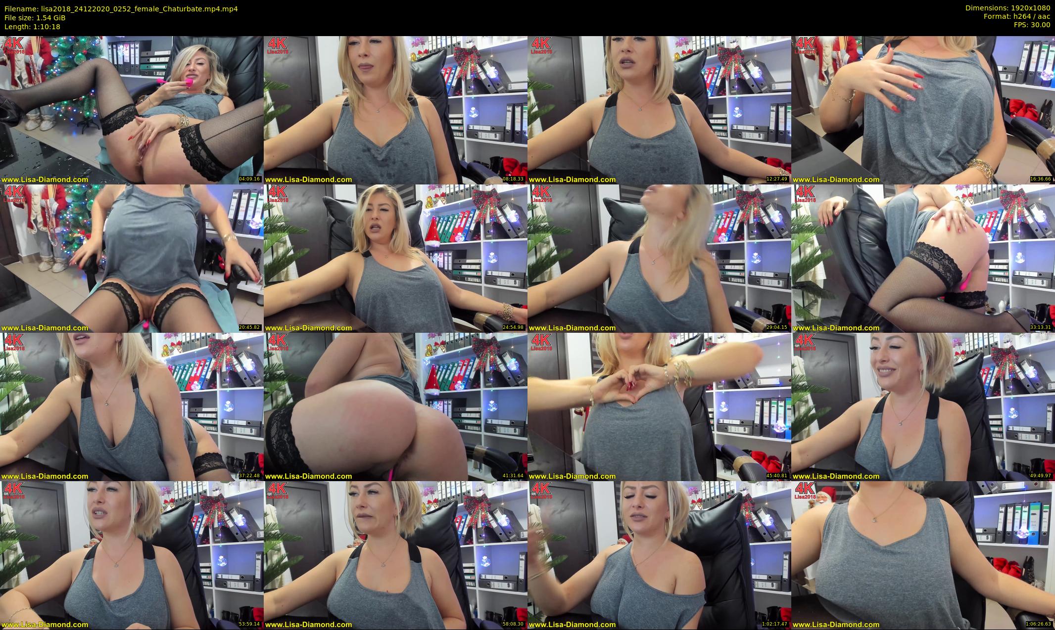 lisa2018 — 71 minute Chaturbate female cam show recording, 1080p, Dec 24, 2020
