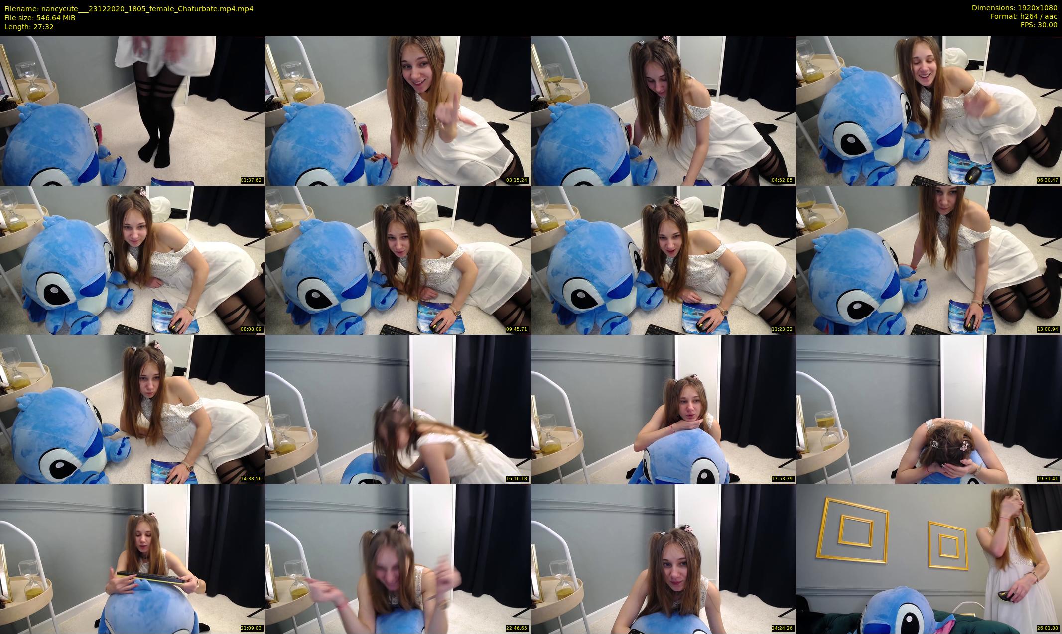 nancycute__ — 28 minute Chaturbate female cam show recording, 1080p, Dec 23, 2020