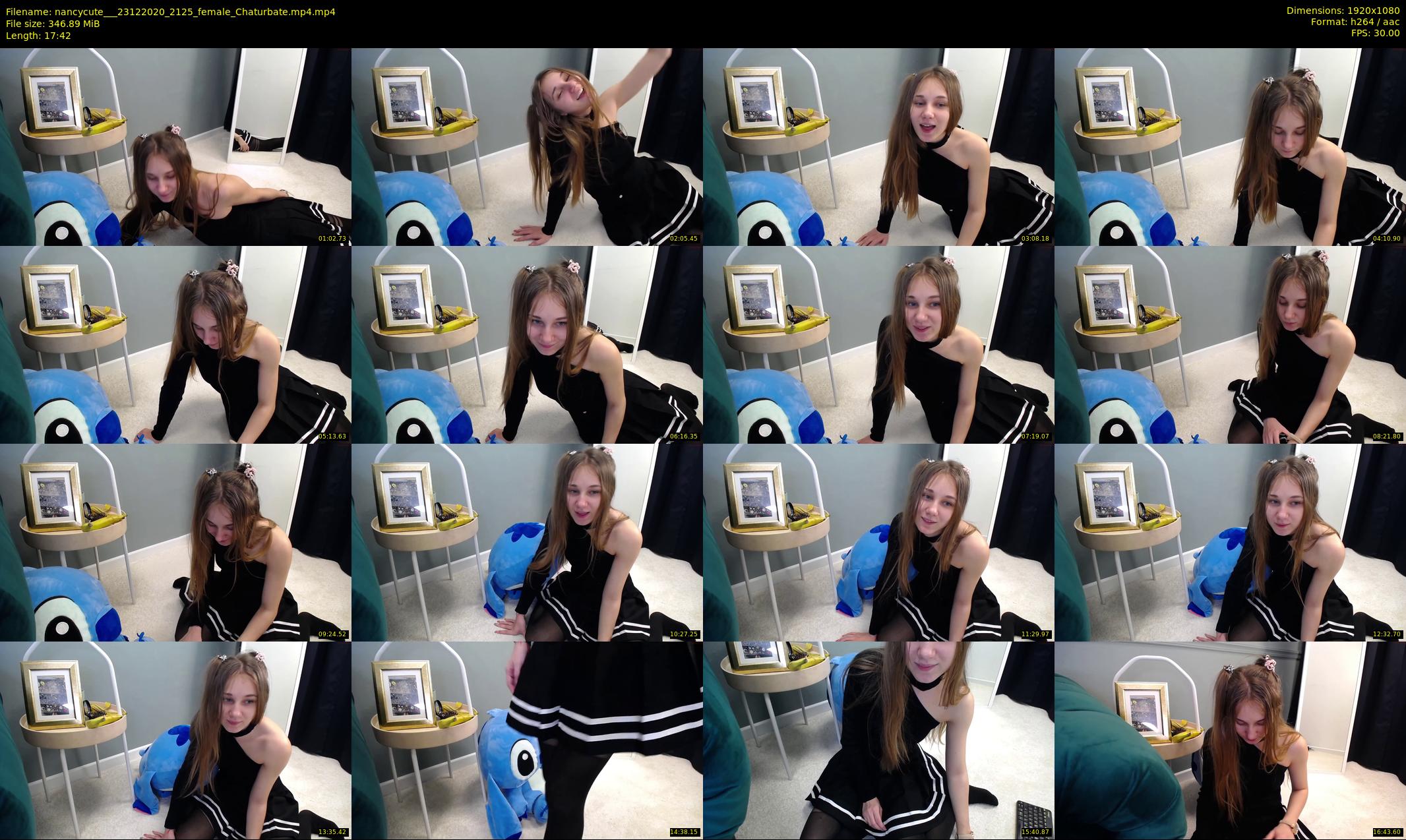 nancycute__ — 18 minute Chaturbate female cam show recording, 1080p, Dec 23, 2020