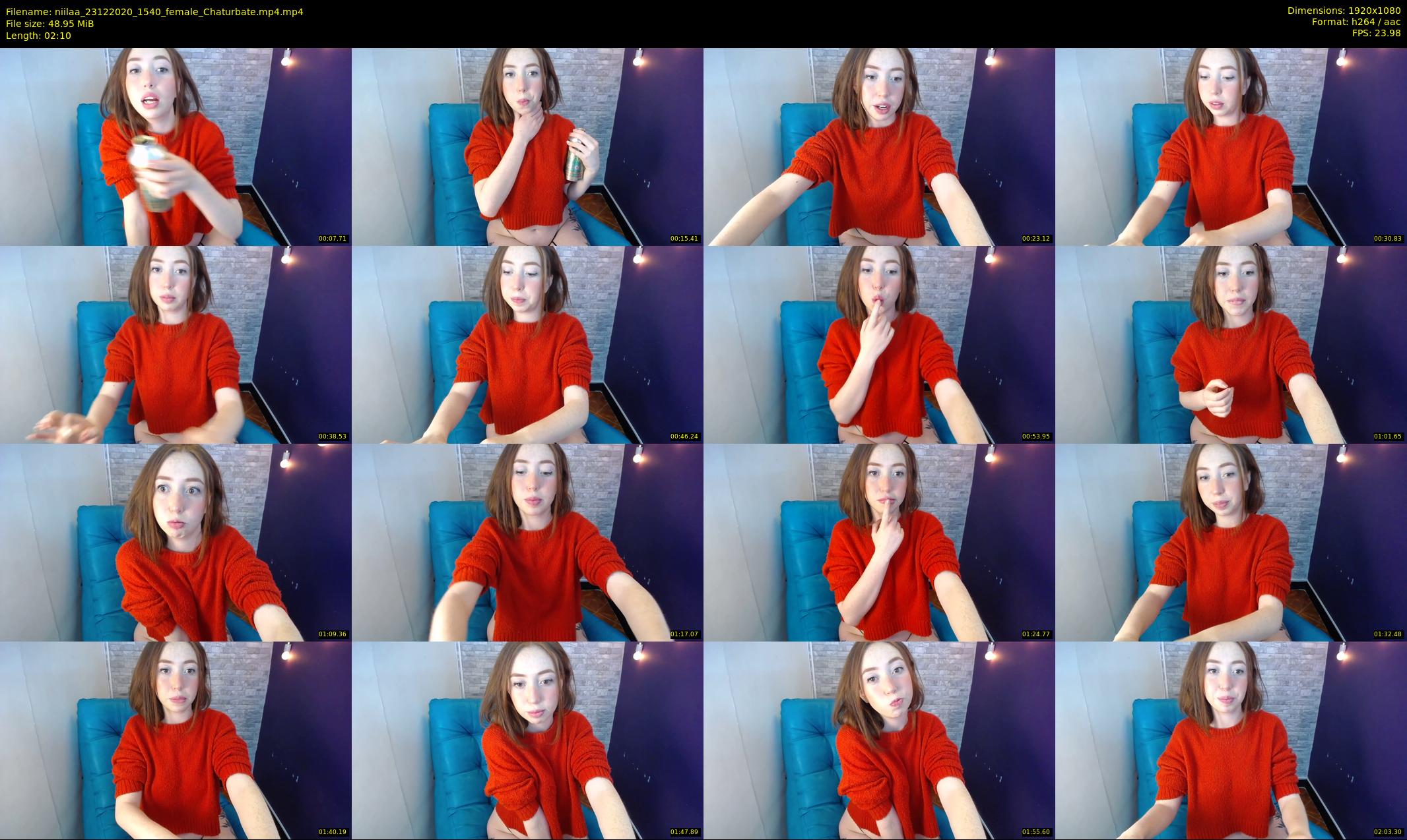 niilaa — 3 minute Chaturbate female cam show recording, 1080p, Dec 23, 2020