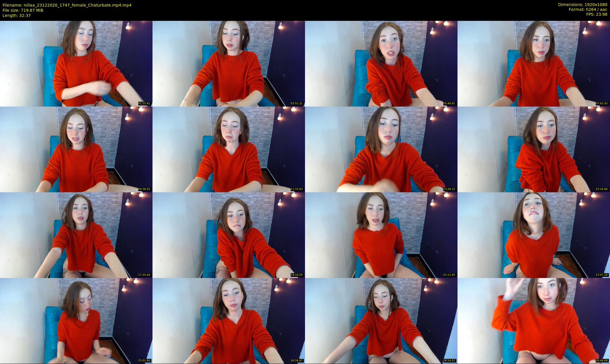 niilaa — 33 minute Chaturbate female cam show recording, 1080p, Dec 23, 2020