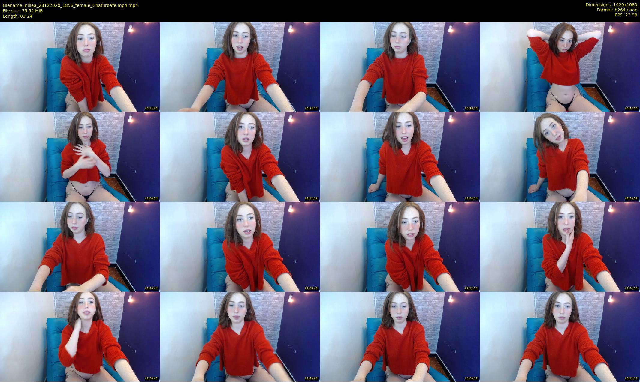 niilaa — 4 minute Chaturbate female cam show recording, 1080p, Dec 23, 2020