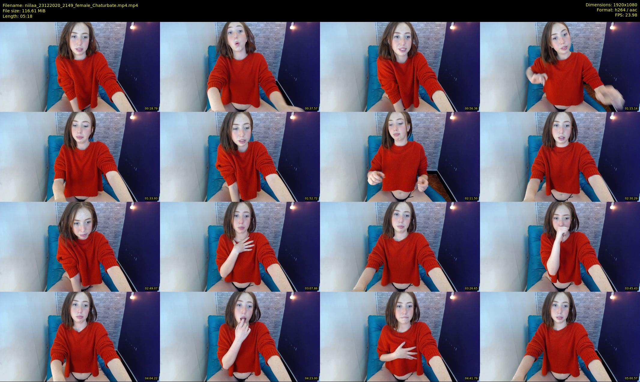 niilaa — 6 minute Chaturbate female cam show recording, 1080p, Dec 23, 2020