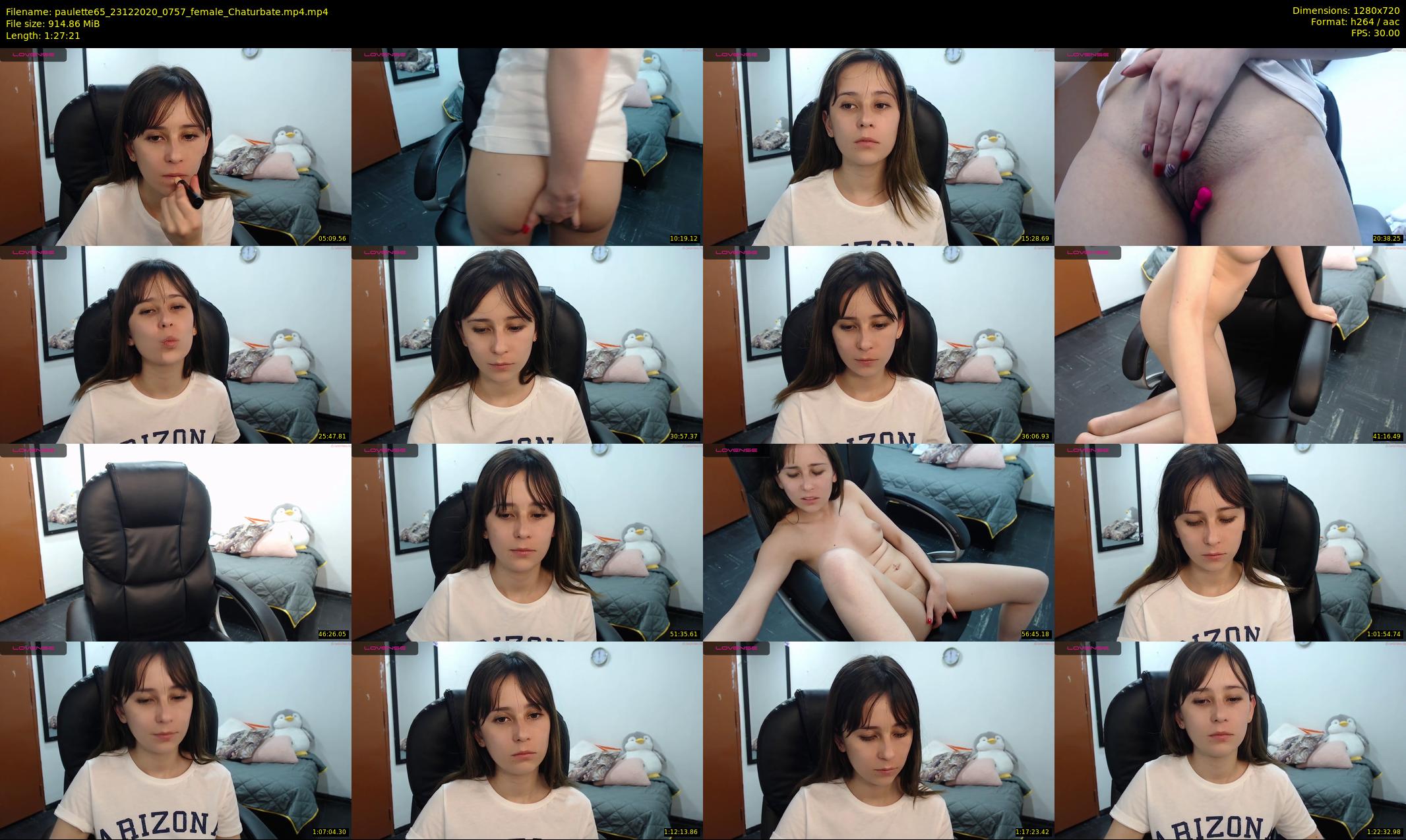 paulette65 — 88 minute Chaturbate female cam show recording, 720p, Dec 23, 2020