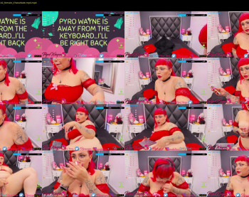 pyrowayne — 59 minute Chaturbate female cam show recording, 720p, Dec 24, 2020