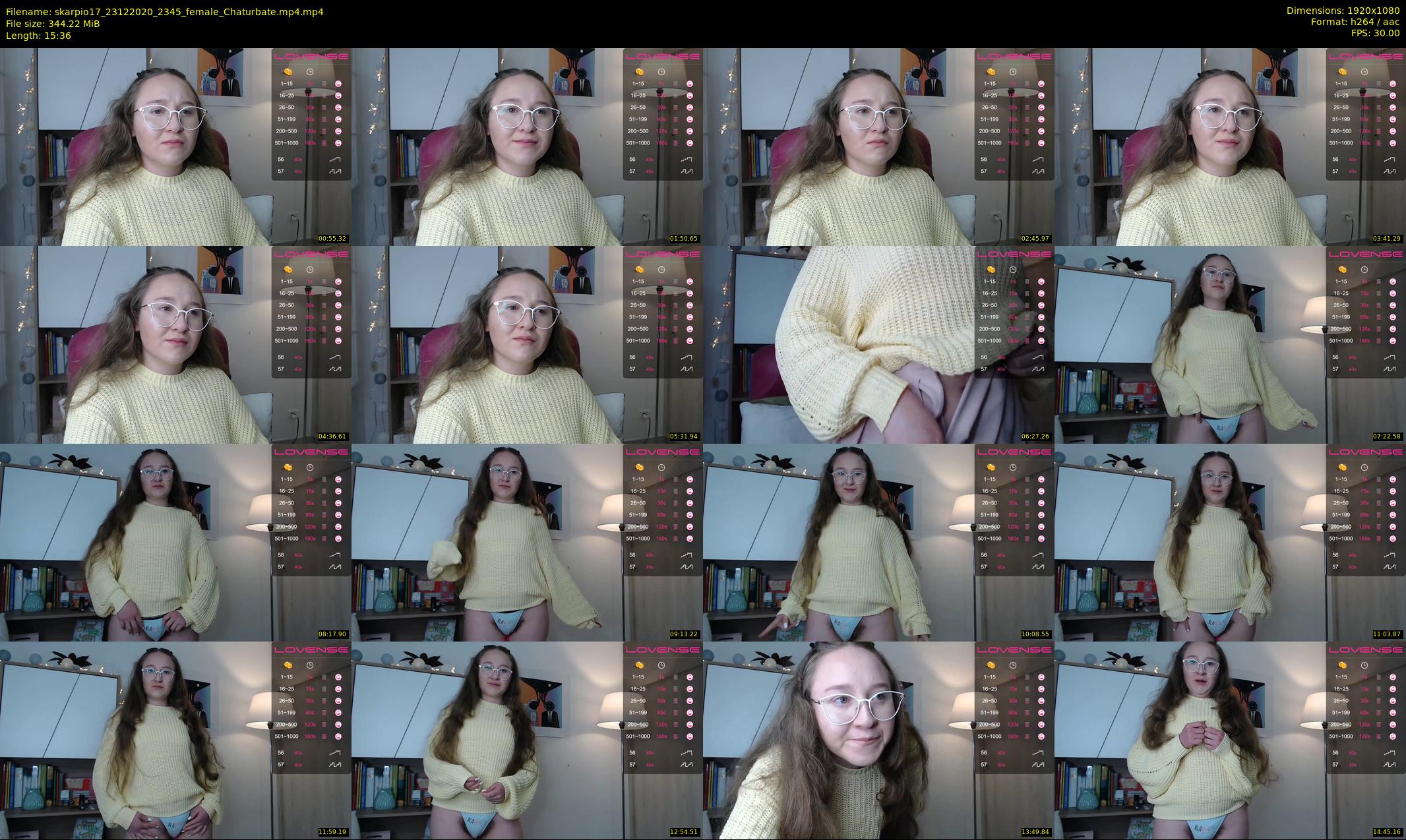 skarpio17 — 16 minute Chaturbate female cam show recording, 1080p, Dec 23, 2020