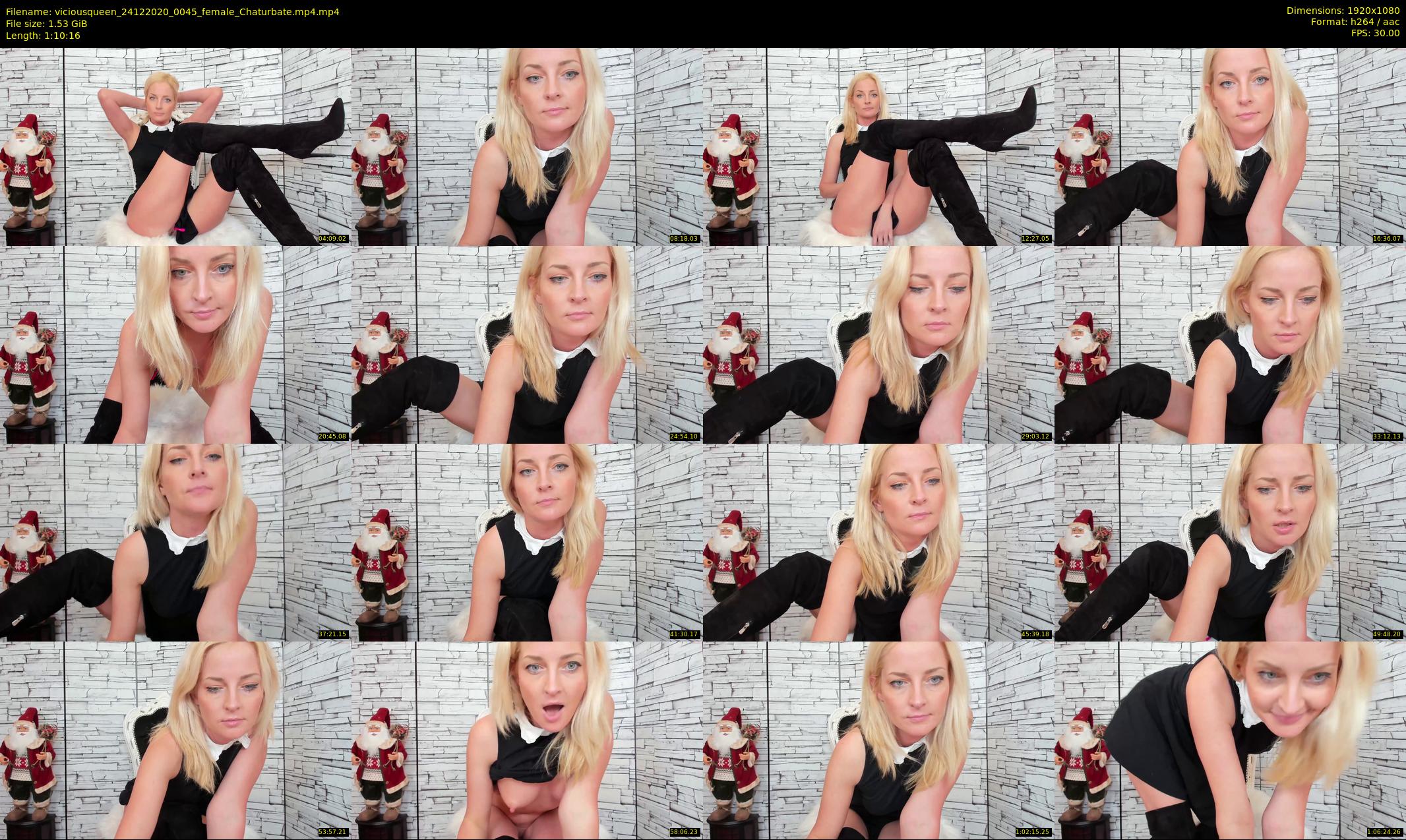 viciousqueen — 71 minute Chaturbate female cam show recording, 1080p, Dec 24, 2020
