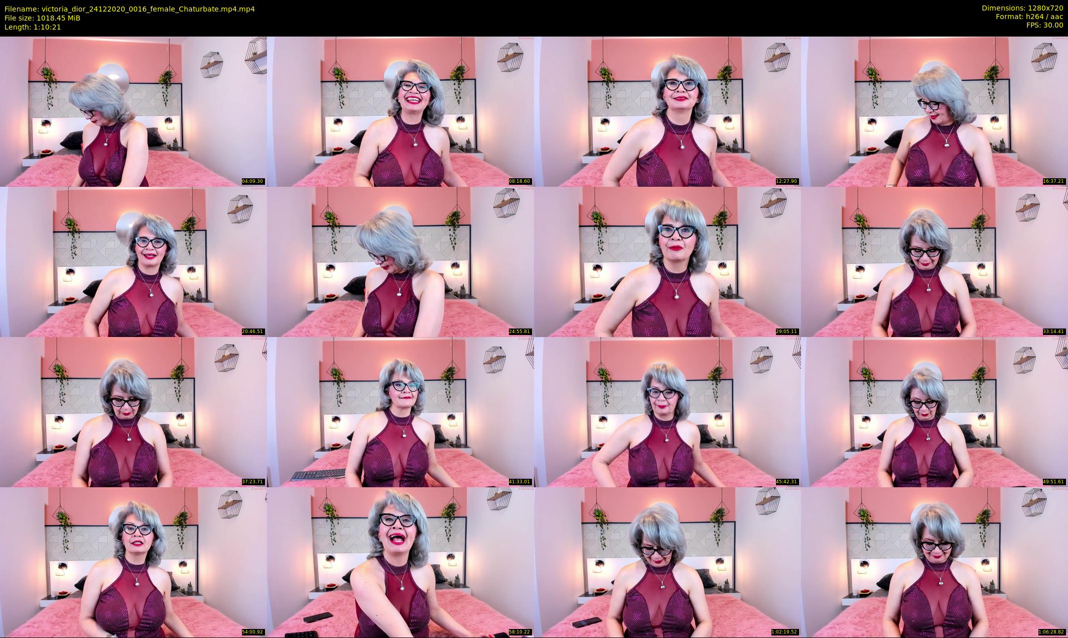 victoria_dior — 71 minute Chaturbate female cam show recording, 720p, Dec 24, 2020