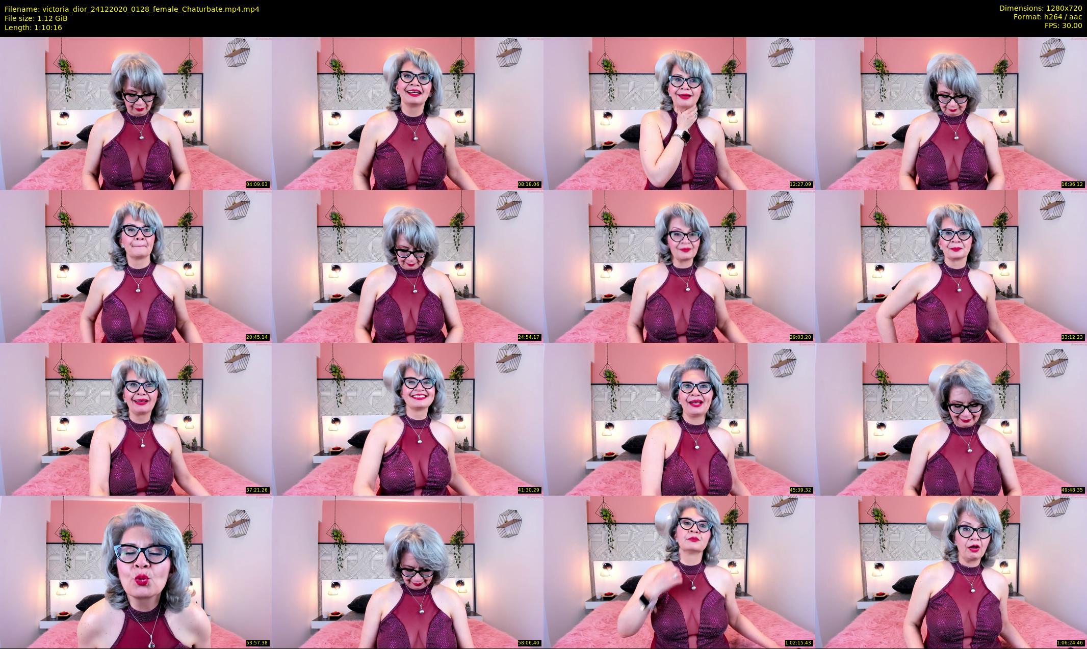 victoria_dior — 71 minute Chaturbate female cam show recording, 720p, Dec 24, 2020