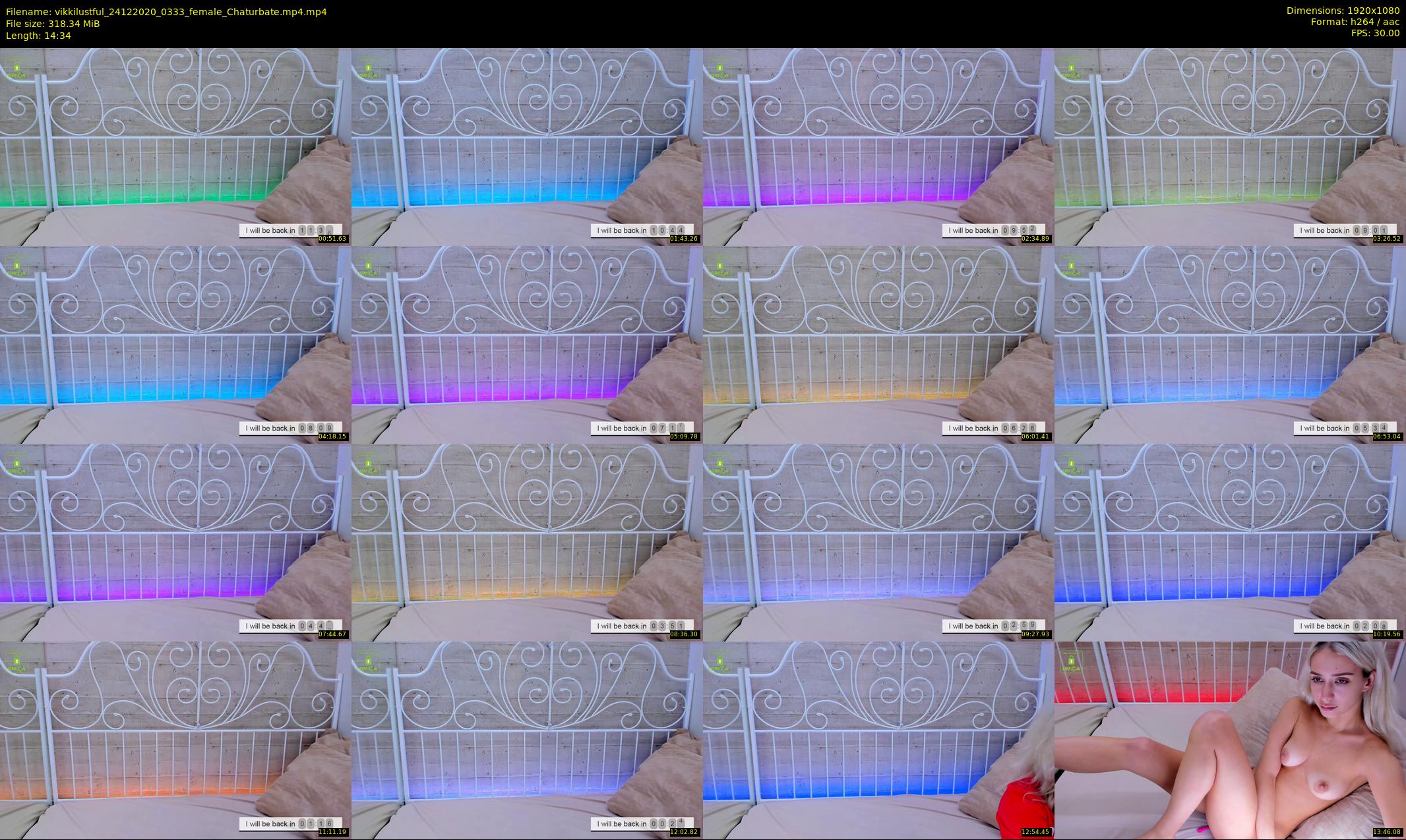 vikkilustful — 15 minute Chaturbate female cam show recording, 1080p, Dec 24, 2020