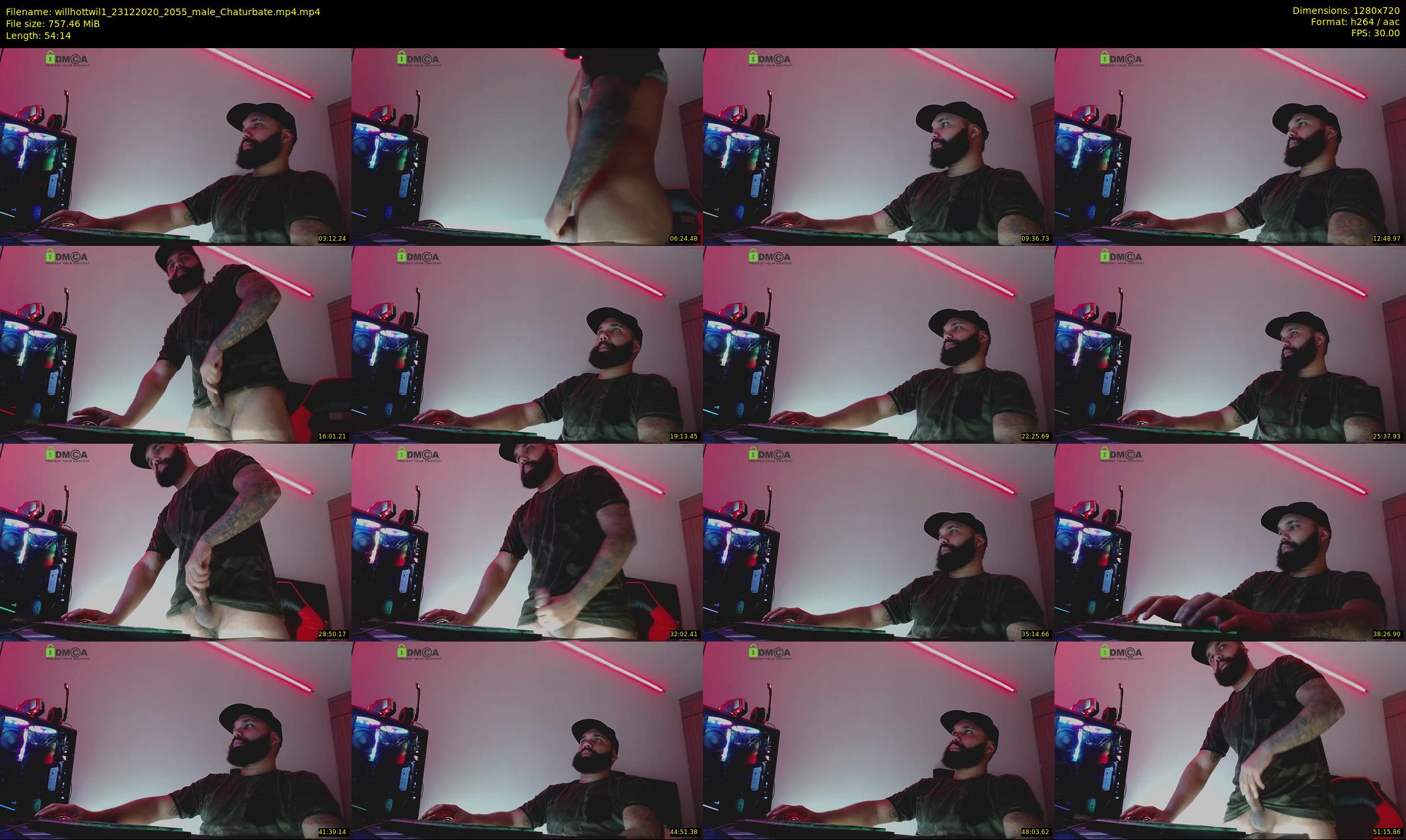 willhottwil1 — 55 minute Chaturbate couple cam show recording, 720p, Dec 23, 2020