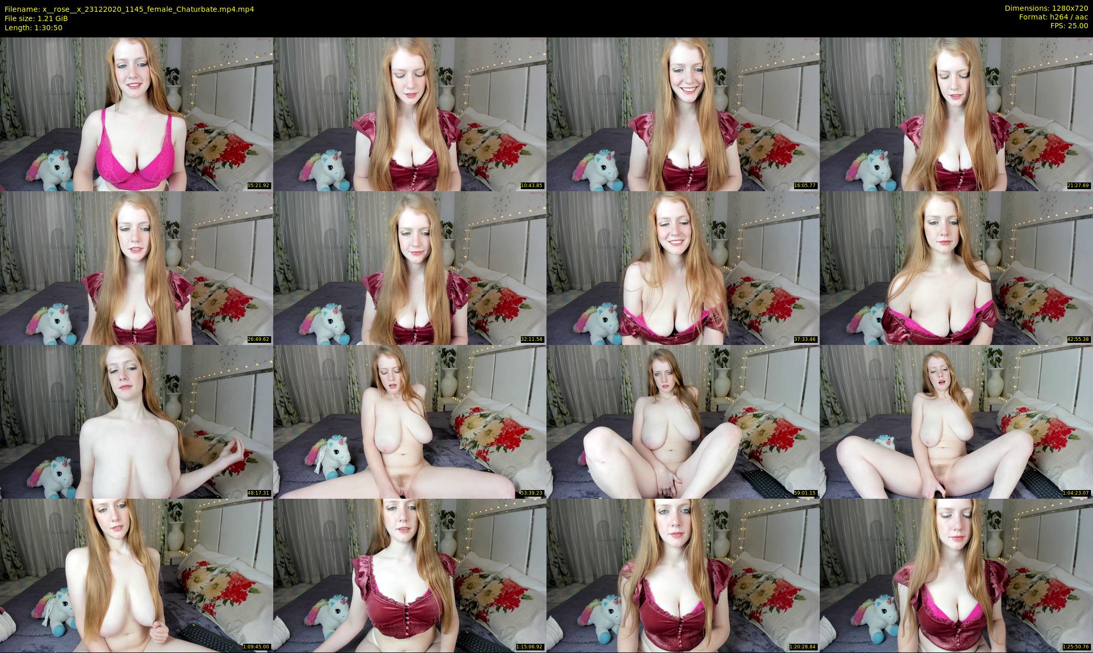 x__rose__x — 91 minute Chaturbate female cam show recording, 720p, Dec 23, 2020