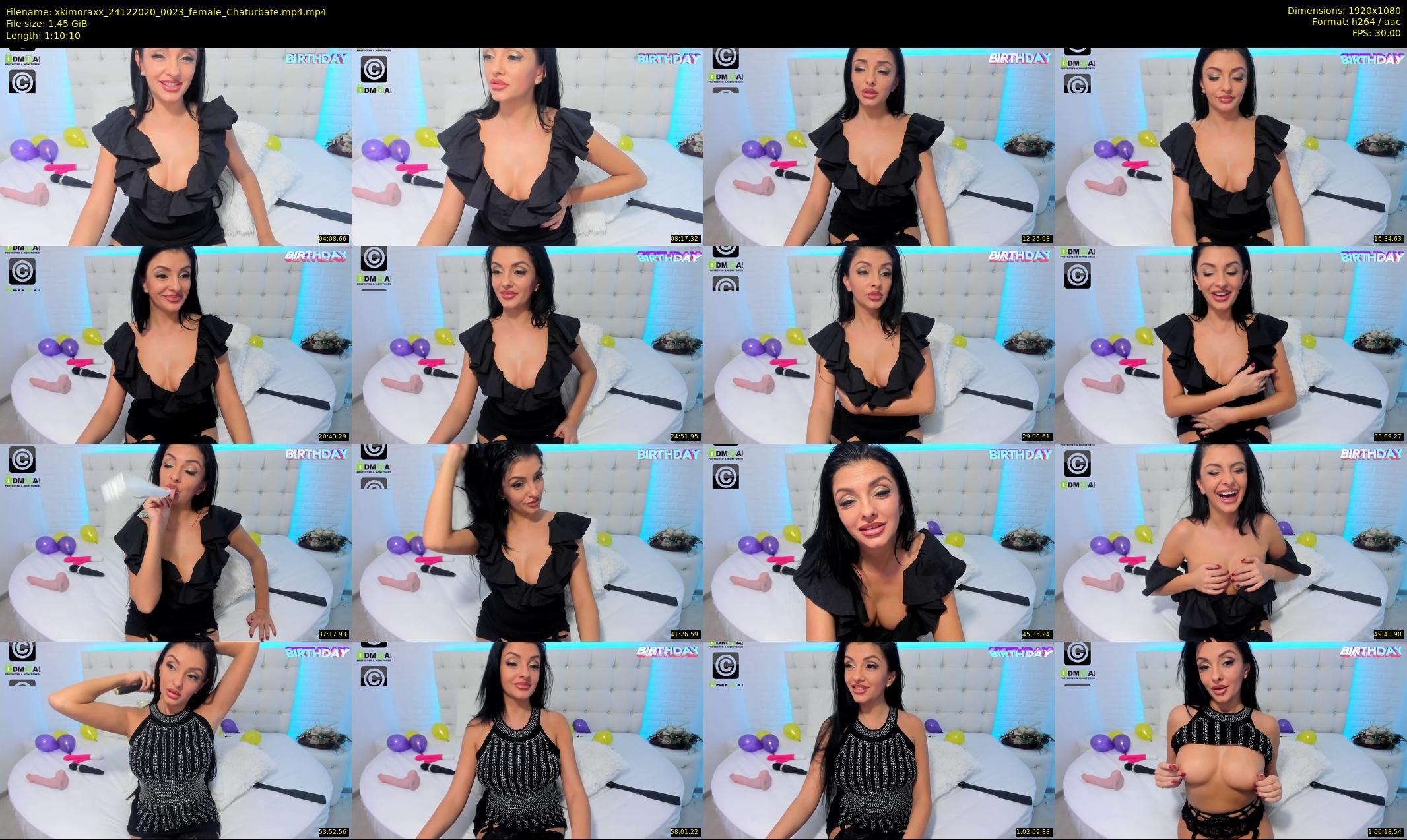 xkimoraxx — 71 minute Chaturbate female cam show recording, 1080p, Dec 24, 2020