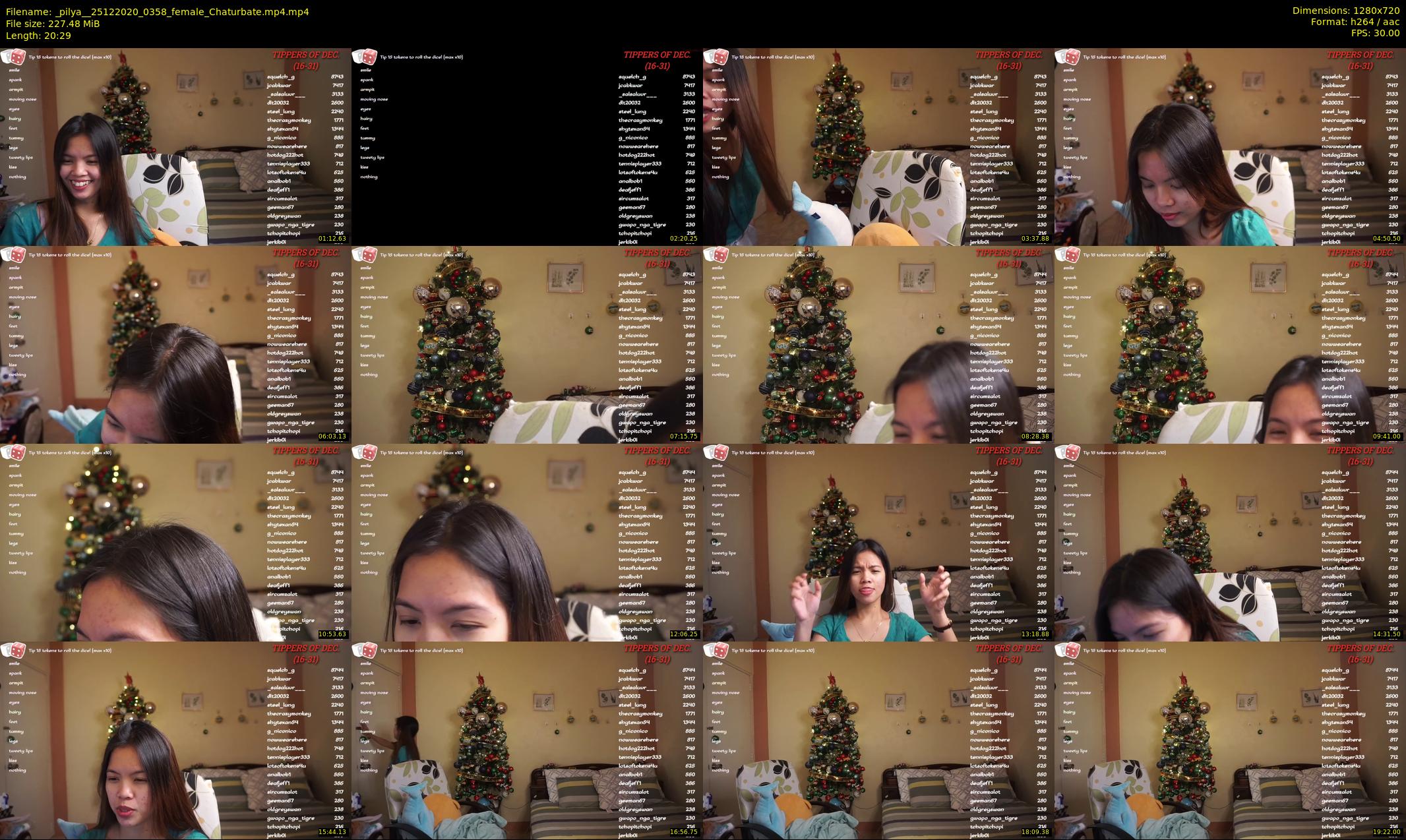 _pilya_ — 21 minute Chaturbate female cam show recording, 720p, Dec 25, 2020