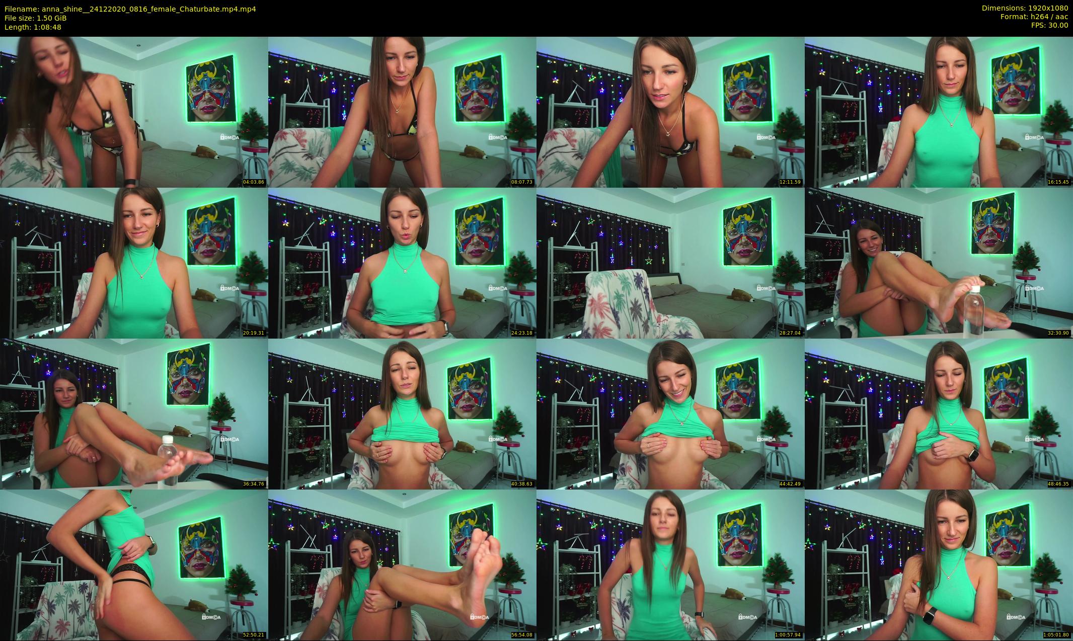 anna_shine_ — 69 minute Chaturbate female cam show recording, 1080p, Dec 24, 2020
