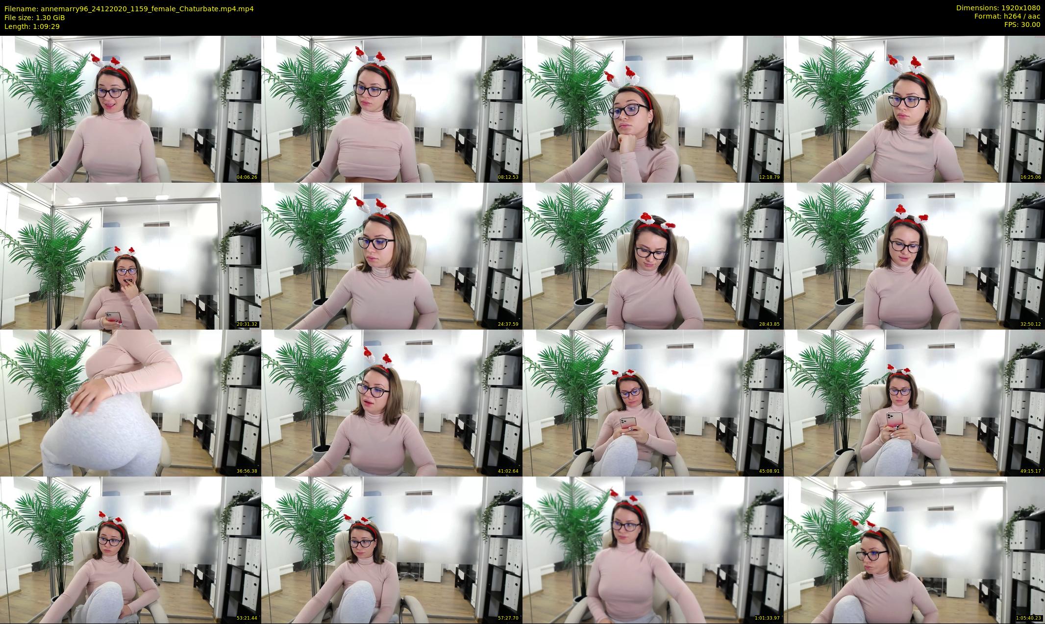 annemarry96 — 70 minute Chaturbate female cam show recording, 1080p, Dec 24, 2020