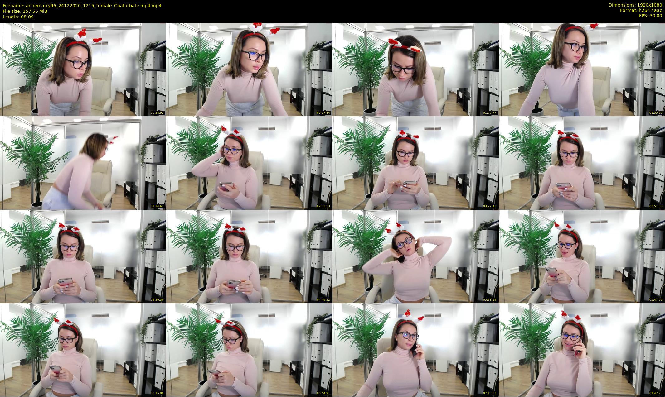 annemarry96 — 9 minute Chaturbate female cam show recording, 1080p, Dec 24, 2020