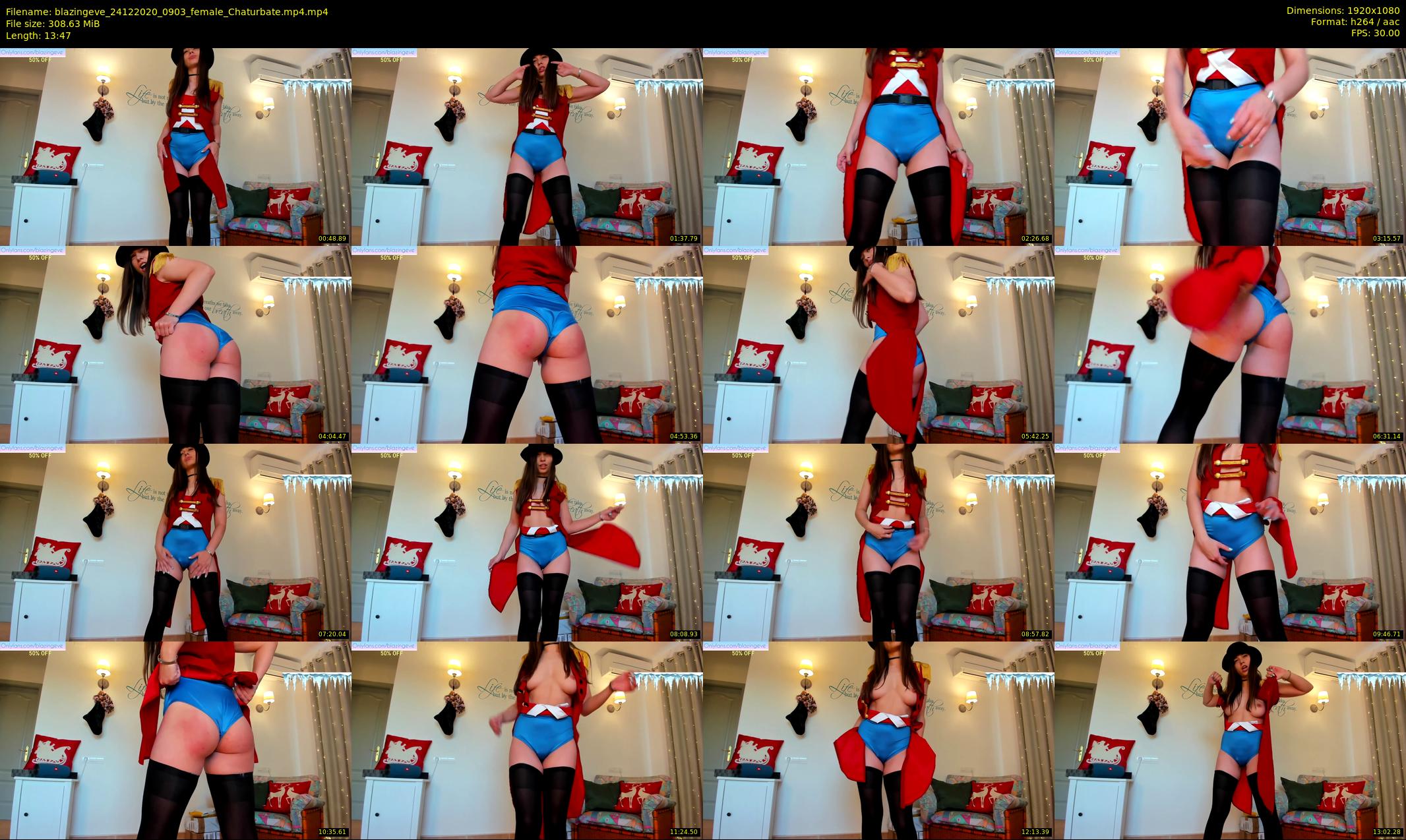 blazingeve — 14 minute Chaturbate female cam show recording, 1080p, Dec 24, 2020