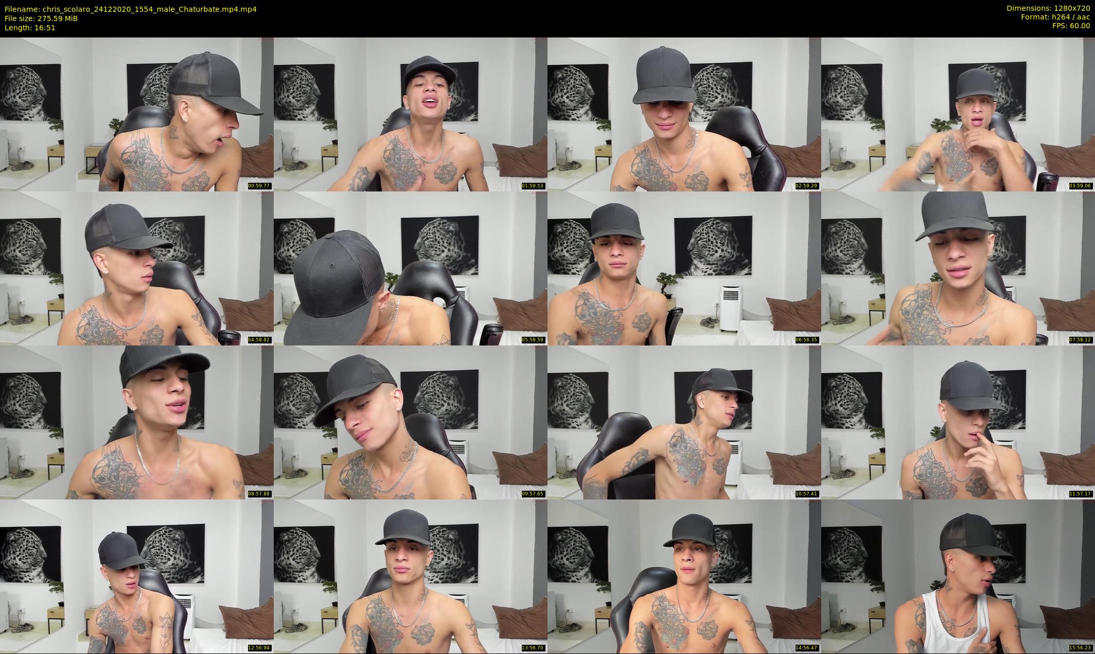 chris_scolaro — 17 minute Chaturbate male cam show recording, 720p, Dec 24, 2020