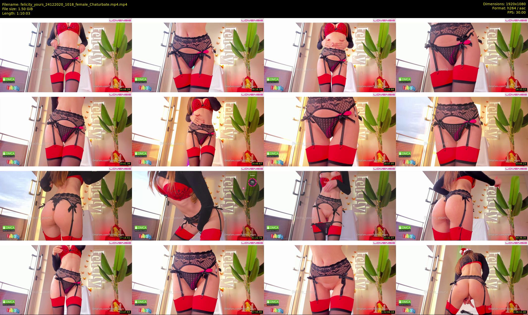 felicity_yours — 71 minute Chaturbate female cam show recording, 1080p, Dec 24, 2020
