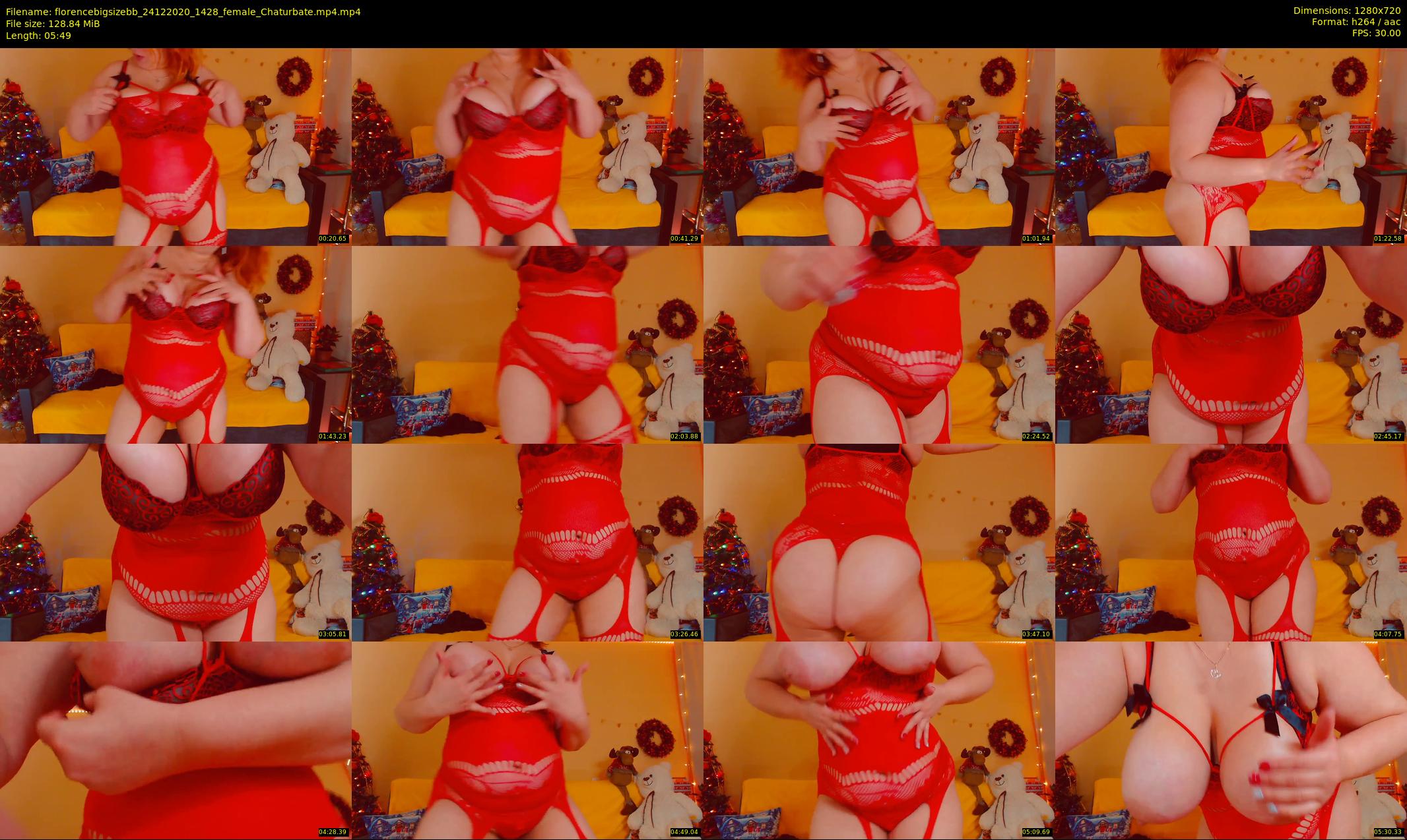 florencebigsizebb — 6 minute Chaturbate female cam show recording, 720p, Dec 24, 2020
