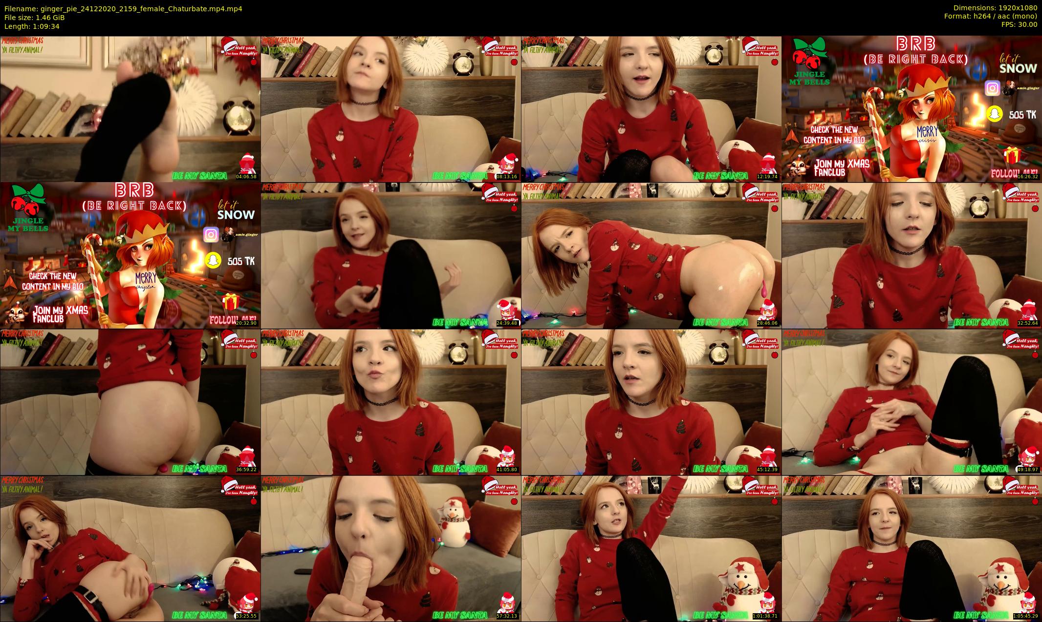 ginger_pie — 70 minute Chaturbate female cam show recording, 1080p, Dec 24, 2020