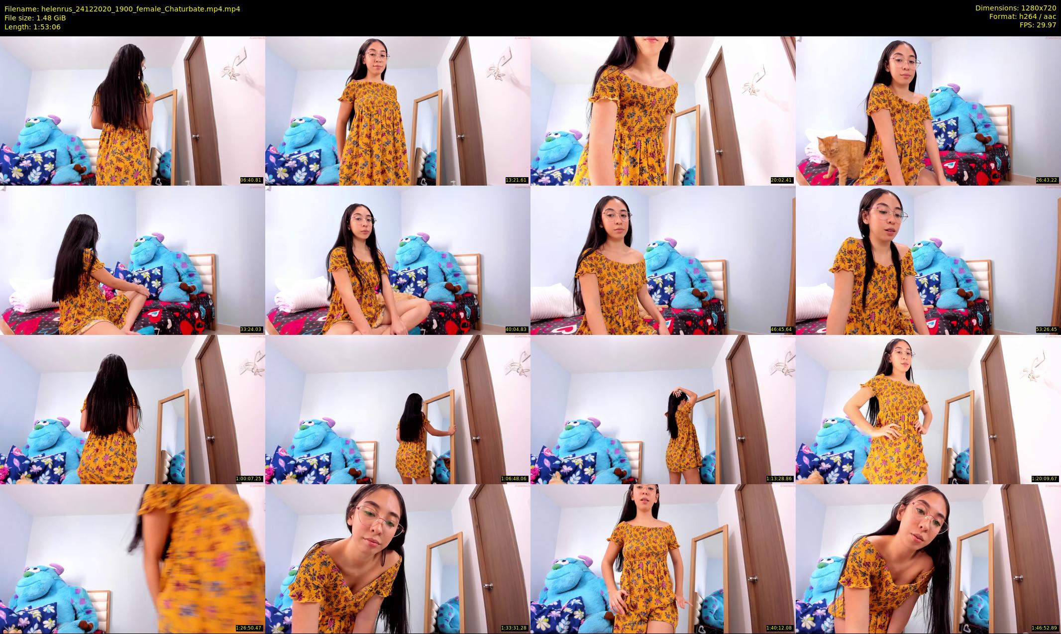 helenrus — 114 minute Chaturbate female cam show recording, 720p, Dec 24, 2020