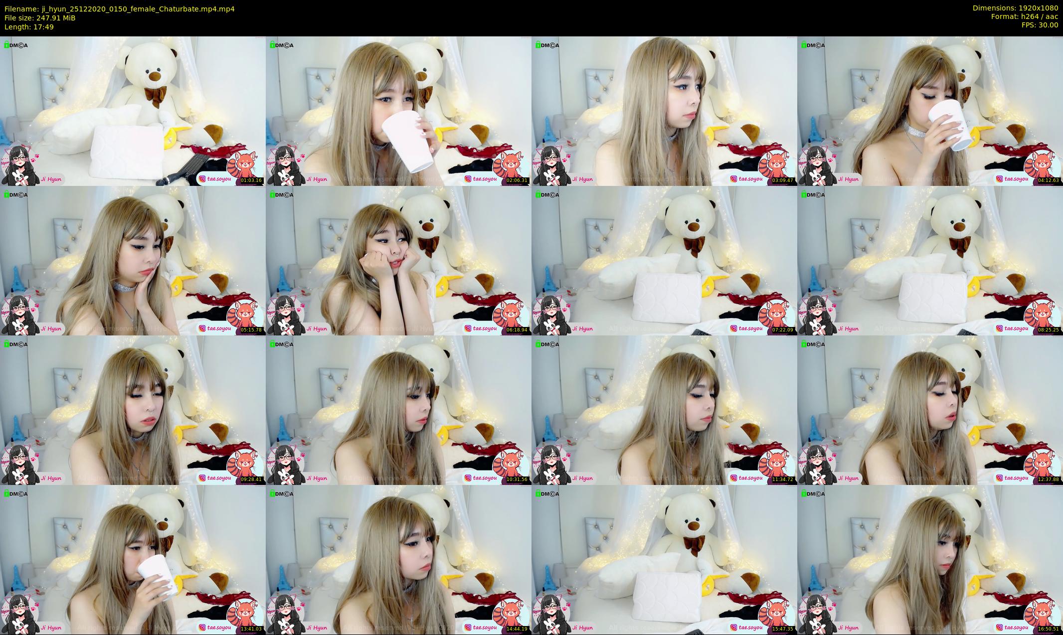 ji_hyun — 18 minute Chaturbate female cam show recording, 1080p, Dec 25, 2020