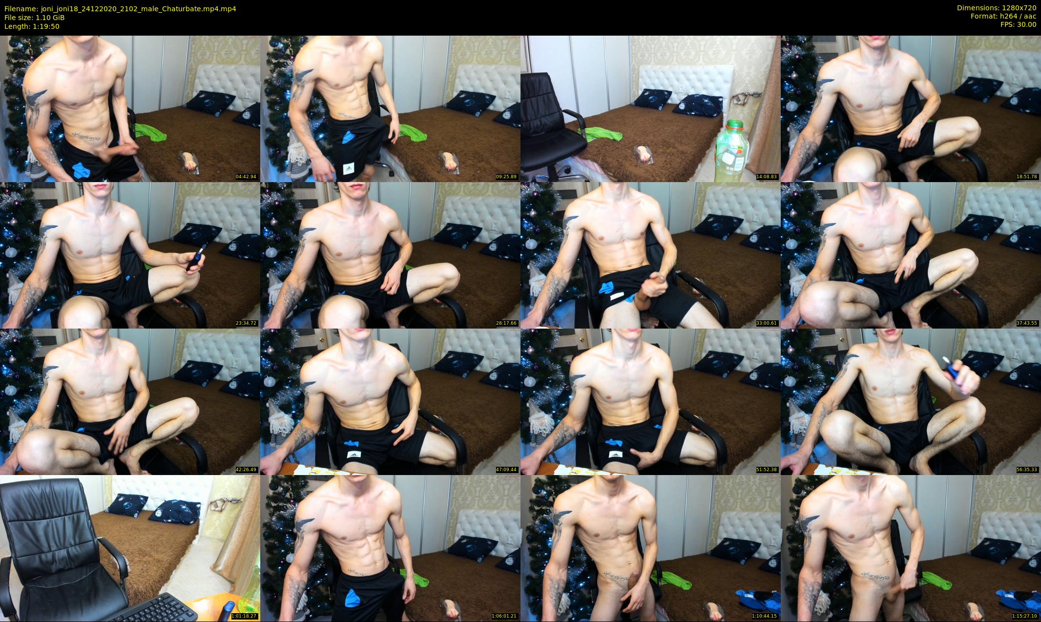 joni_joni18 — 80 minute Chaturbate male cam show recording, 720p, Dec 24, 2020
